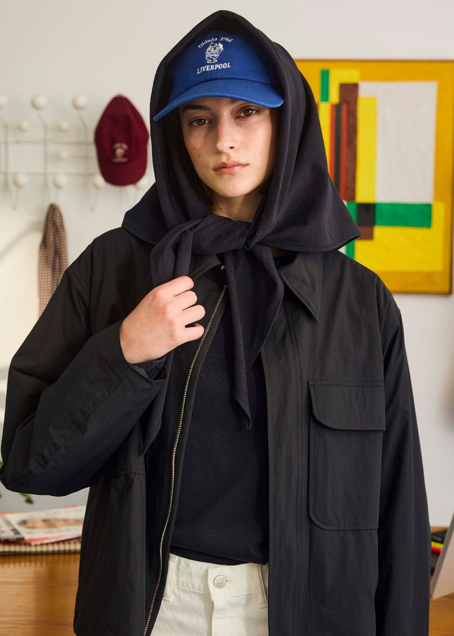 【ONLINE PREORDER】FEATHER AVIATOR COAT