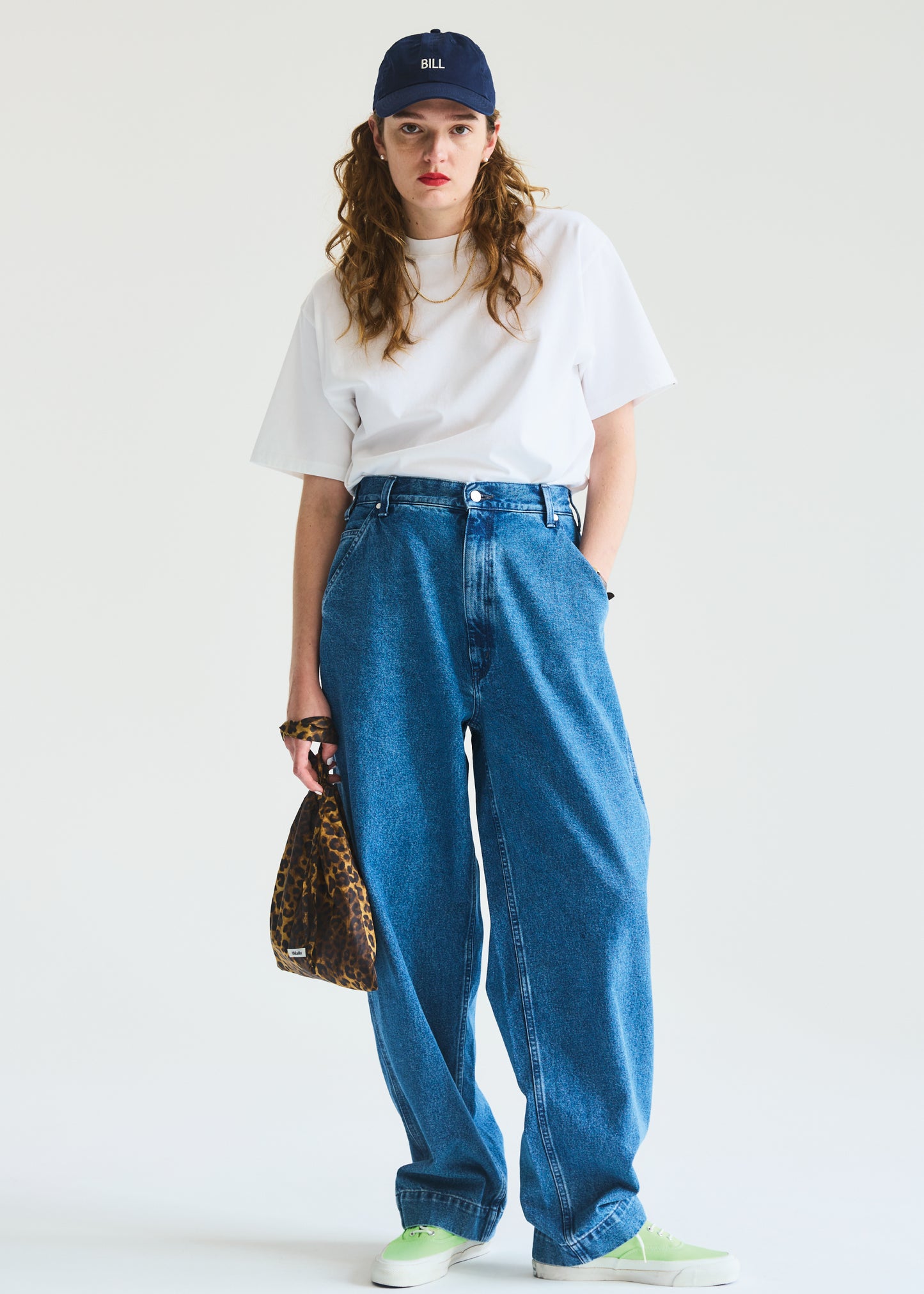 【Oblada】SKATER JEANS