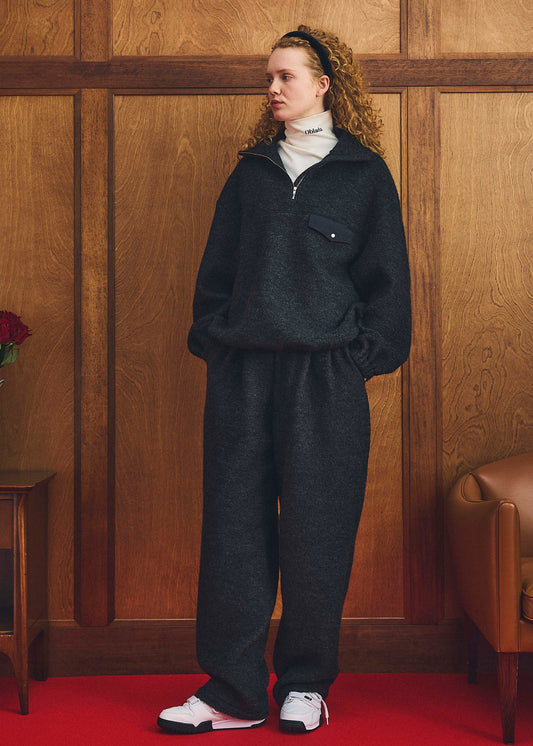 【Oblada】FINE PANTS WOOL FLEECE