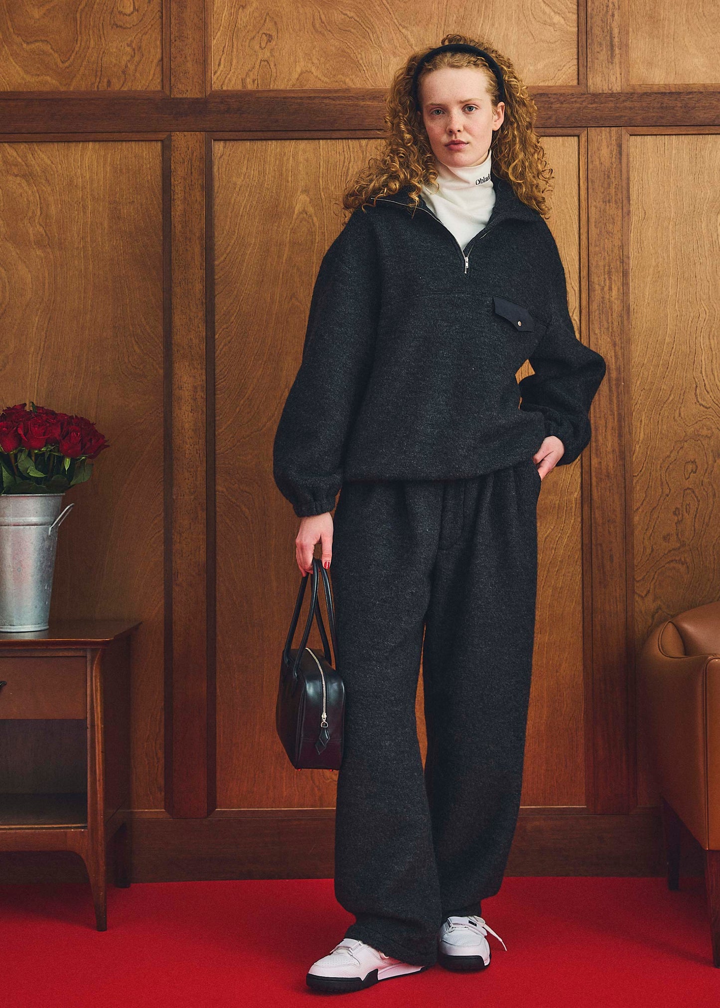【Oblada】FINE PANTS WOOL FLEECE