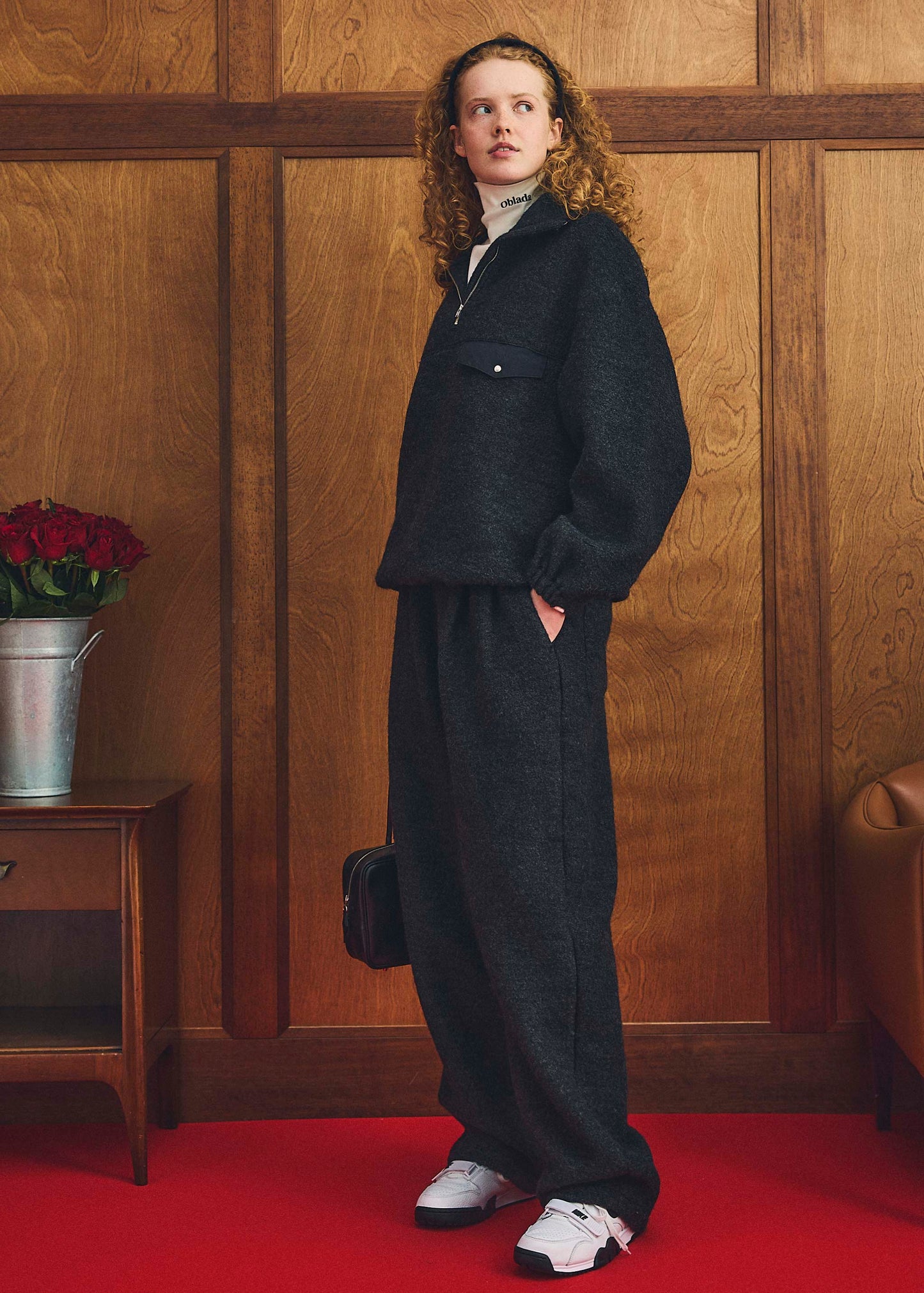 【Oblada】WOOL FLEECE TOPS