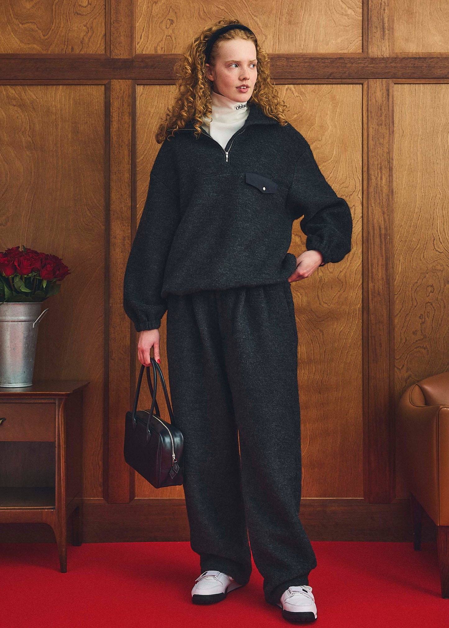 【Oblada】FINE PANTS WOOL FLEECE