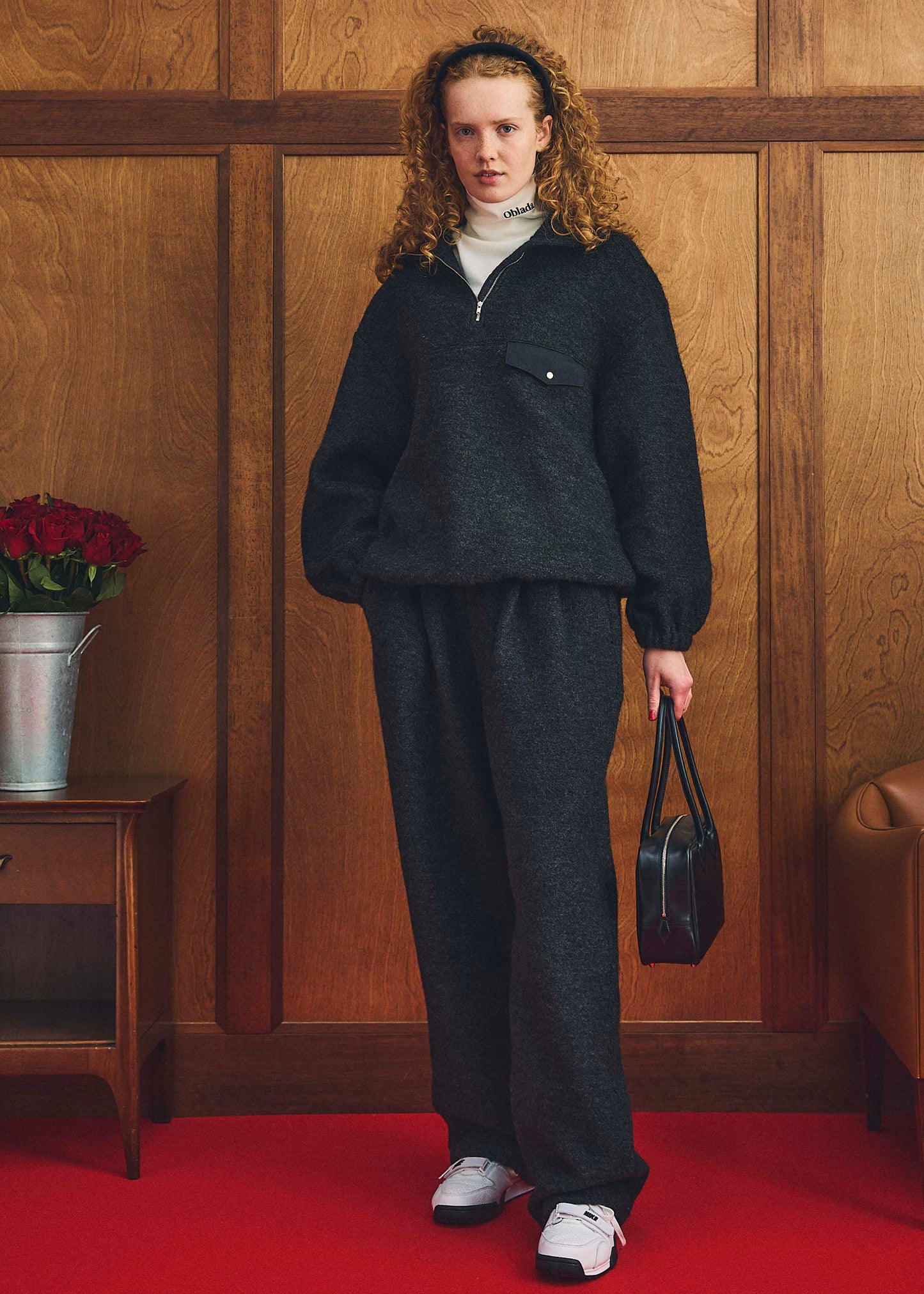 【Oblada】FINE PANTS WOOL FLEECE