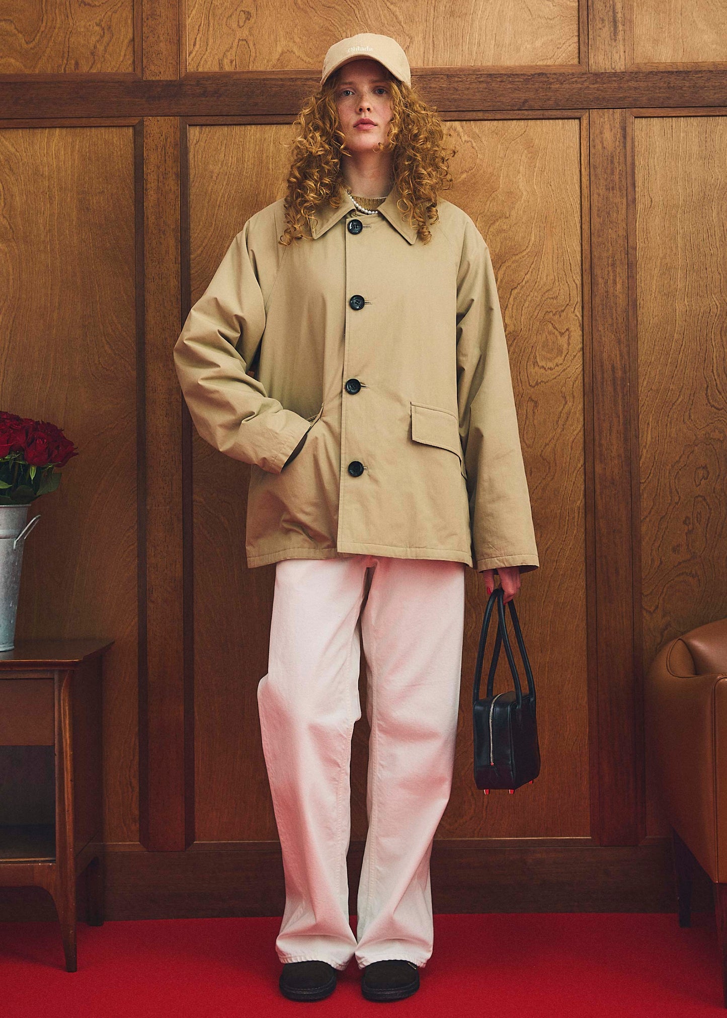 【Oblada】FEATHER COAT MINI