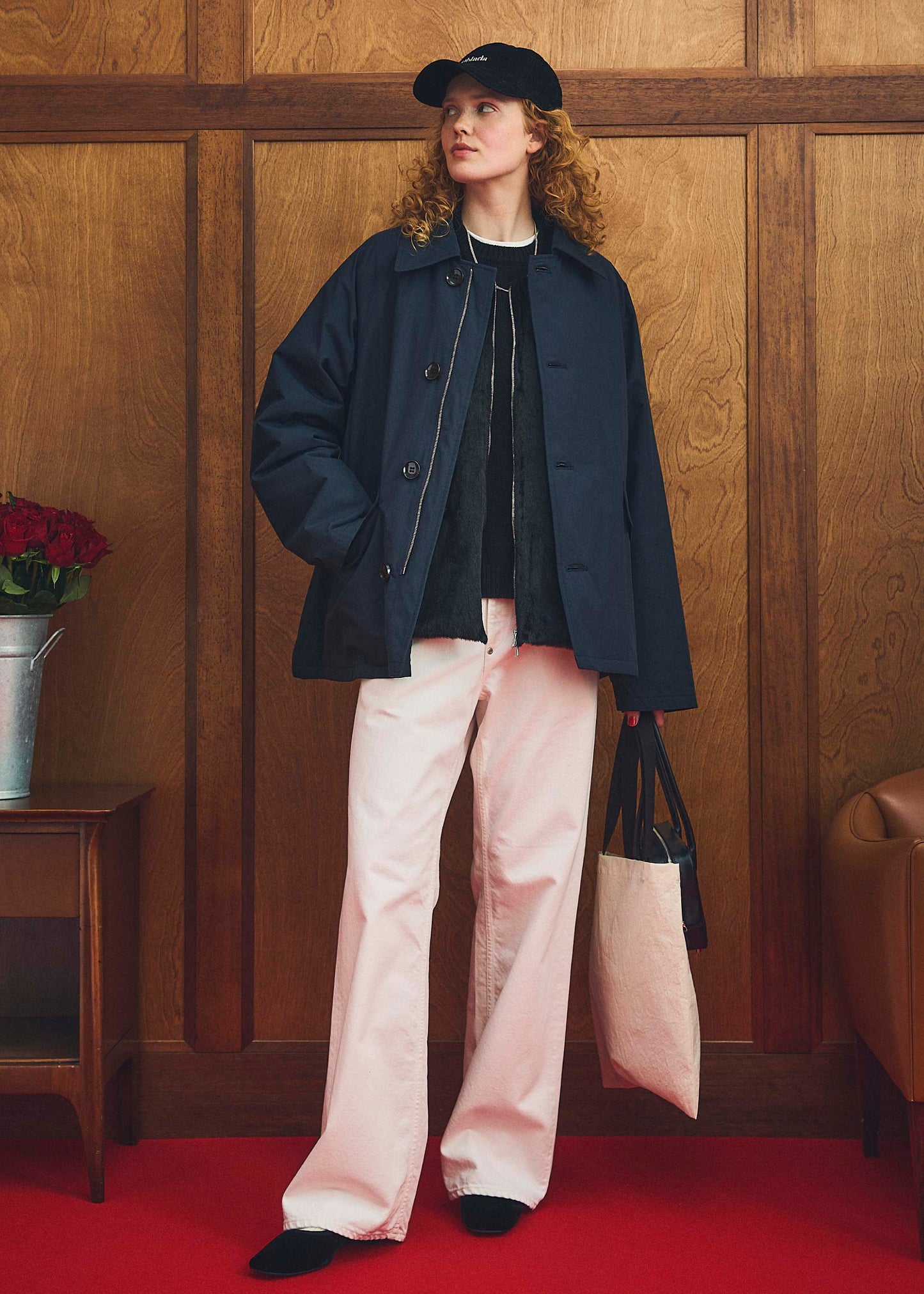 【Oblada】FEATHER COAT MINI