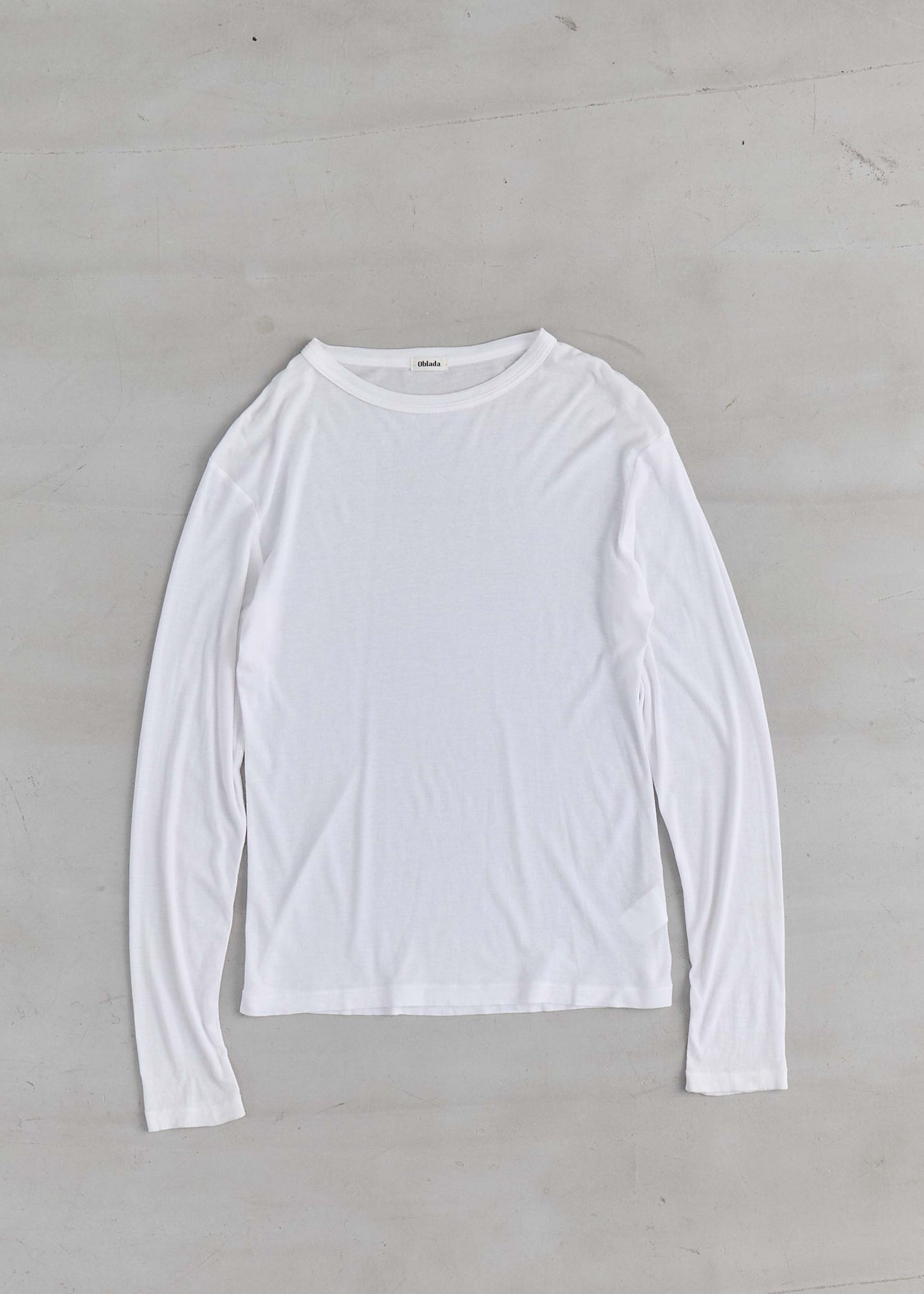 【Oblada】SHEER LONG SLEEVE TEE
