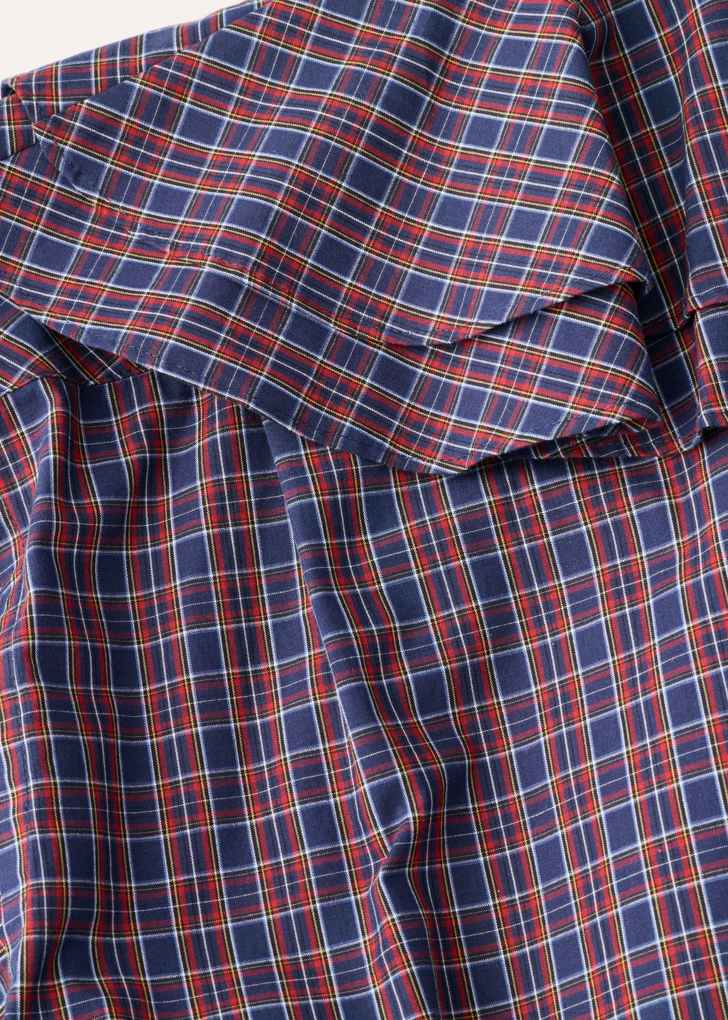 【ONLINE PREORDER】CHECK RUFFLE BLOUSE