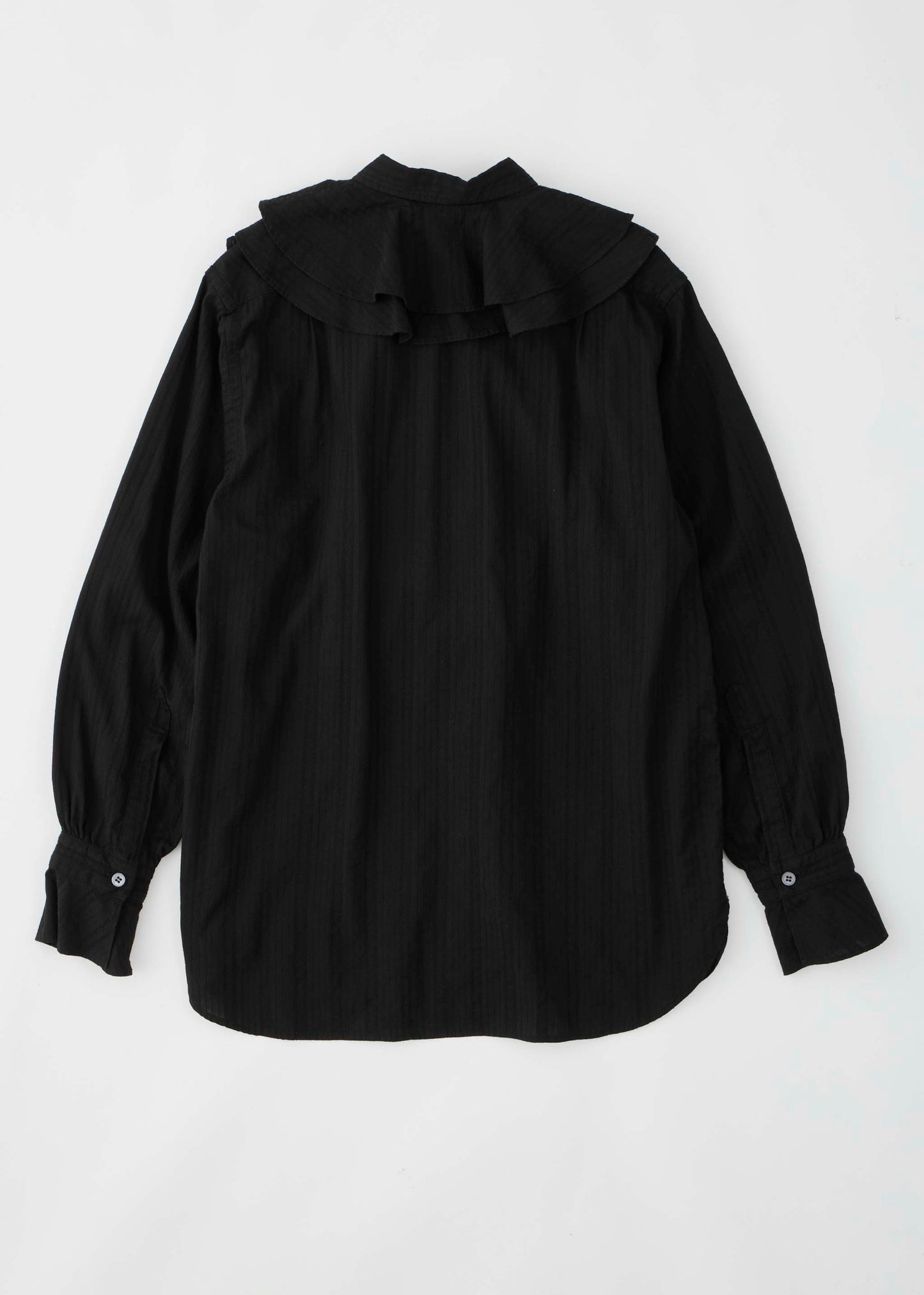 【ONLINE PREORDER】OVER DYE RUFFLE BLOUSE
