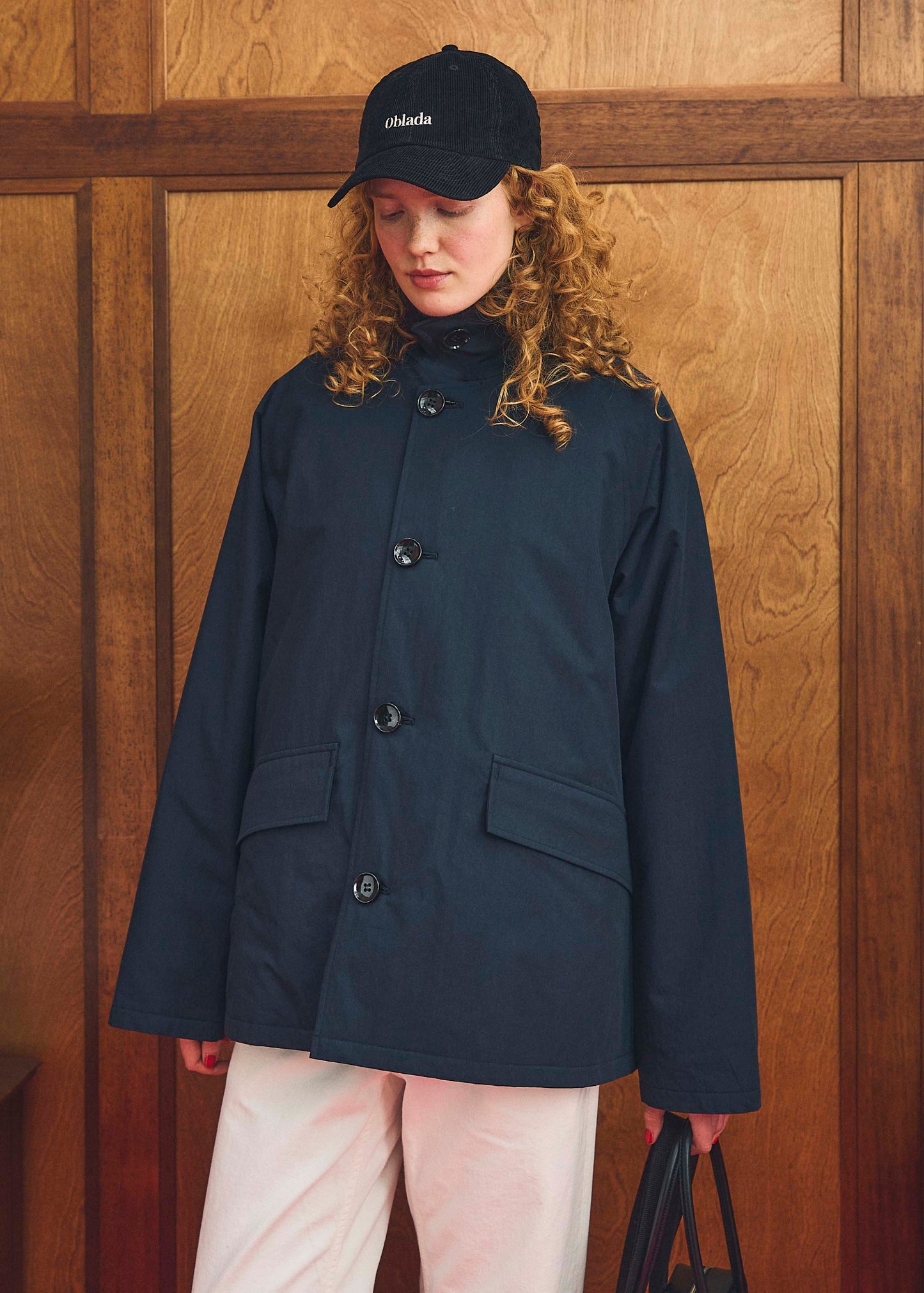 【Oblada】FEATHER COAT MINI