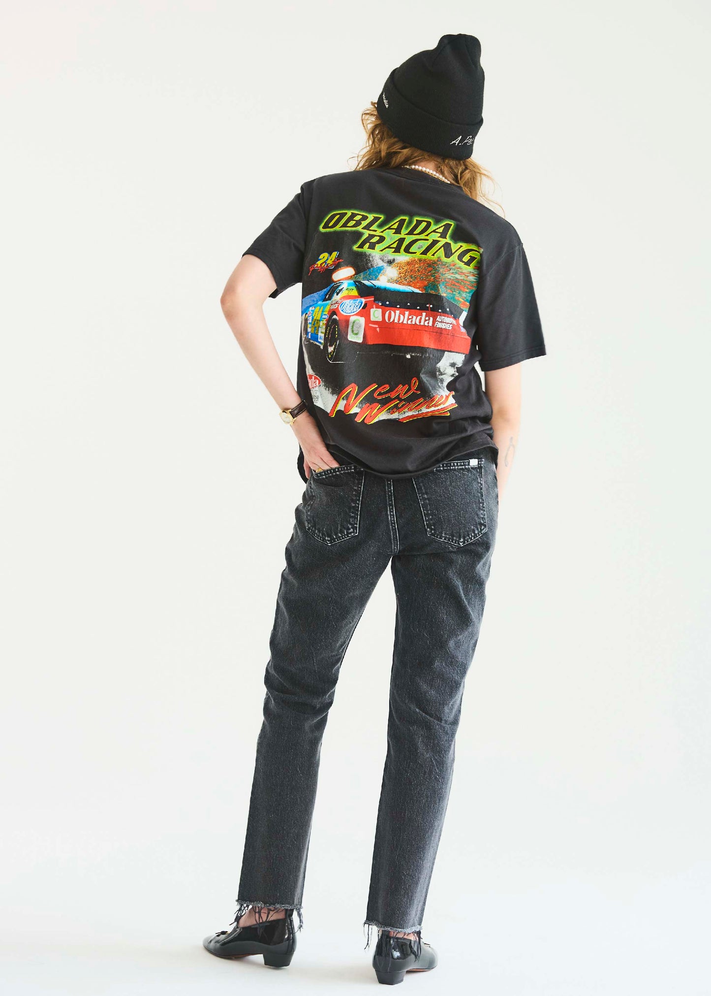 【Oblada】HIGH WAIST CUT OFF