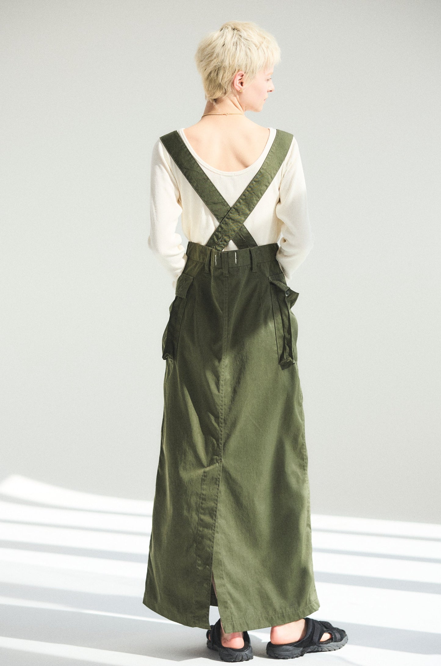 【Oblada】PURE SILK LONGSLEEVE TEE