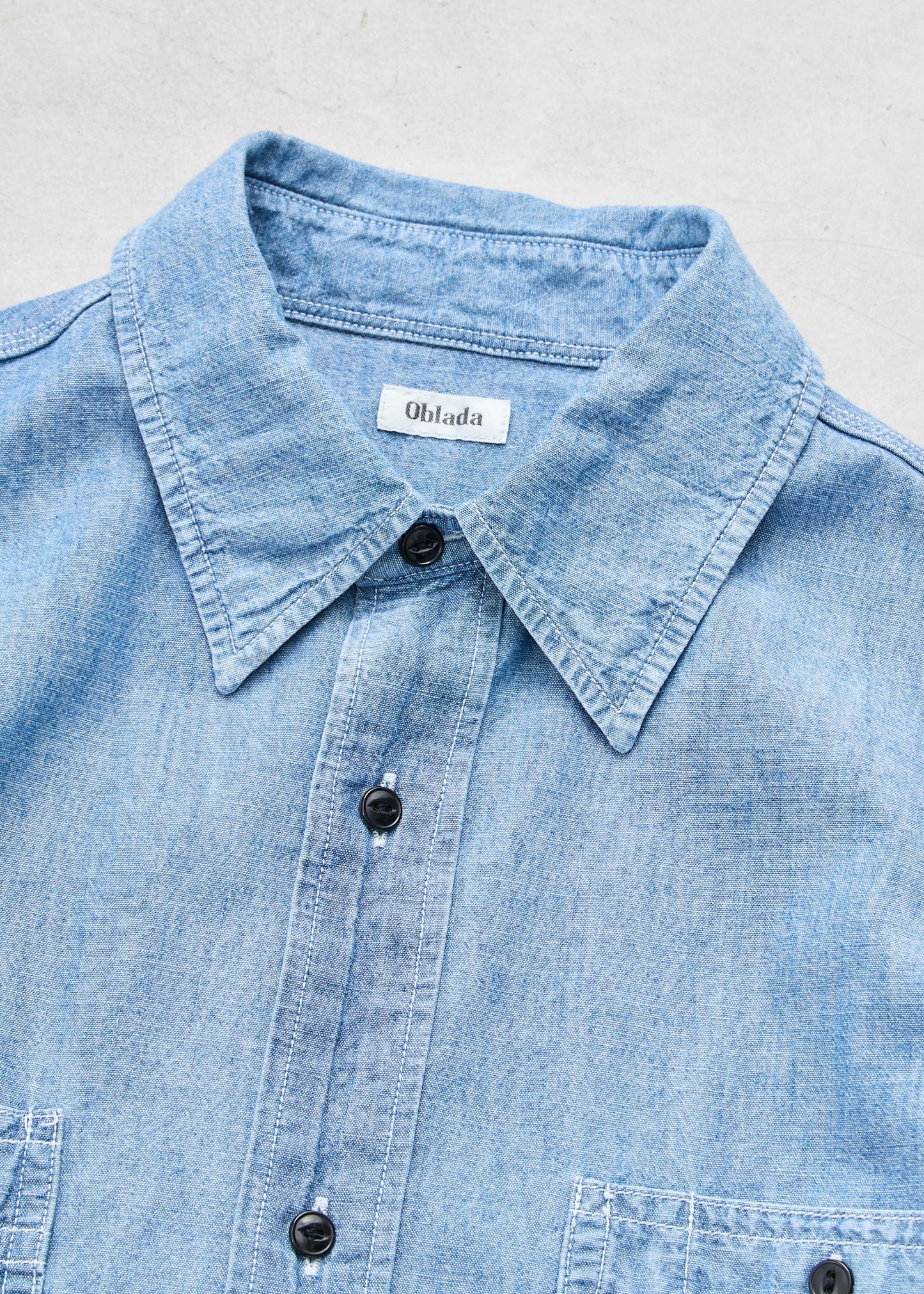 【Oblada】CHAMBRAY SHIRT
