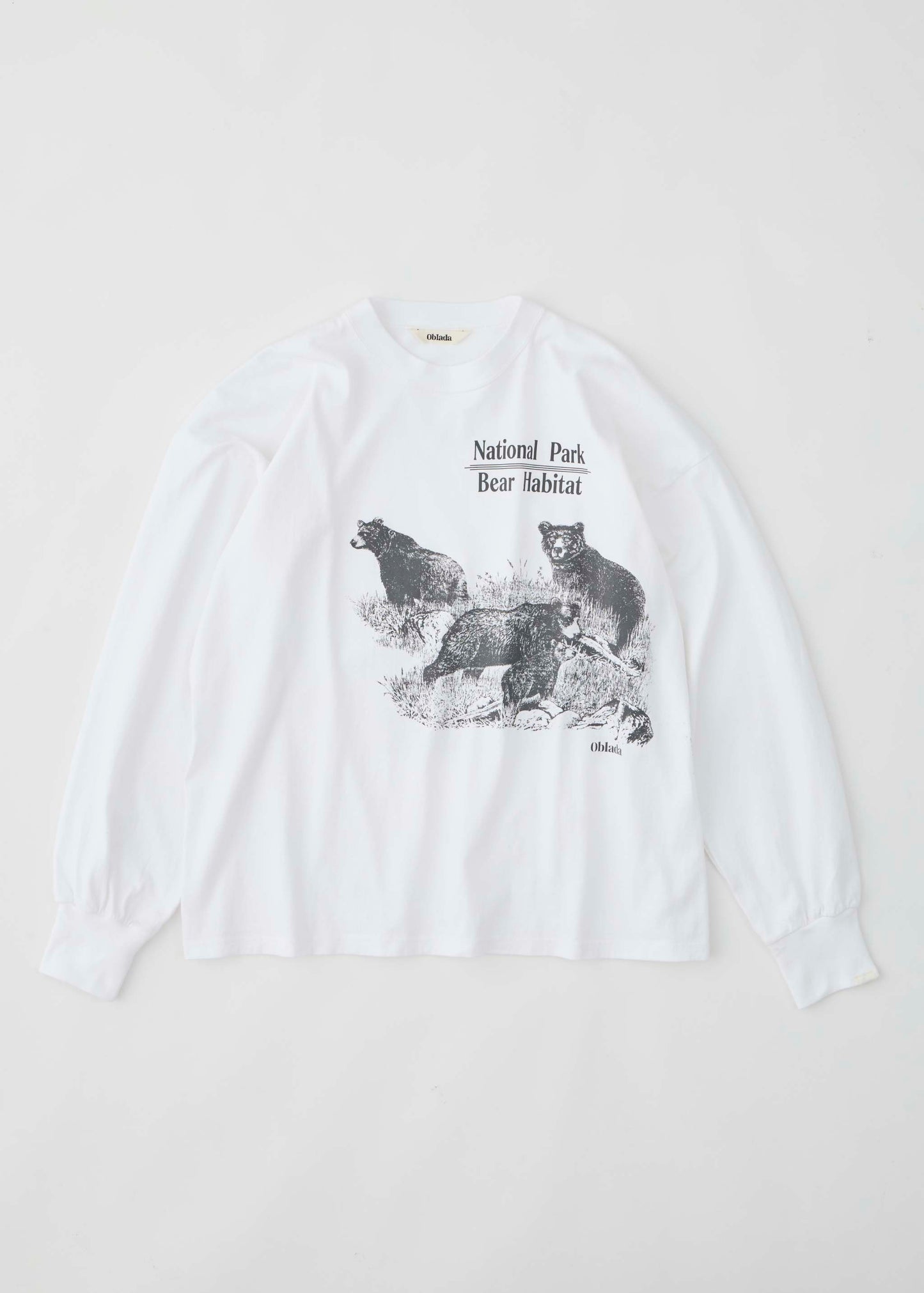 【ONLINE PREORDER】BEAR LONG TEE