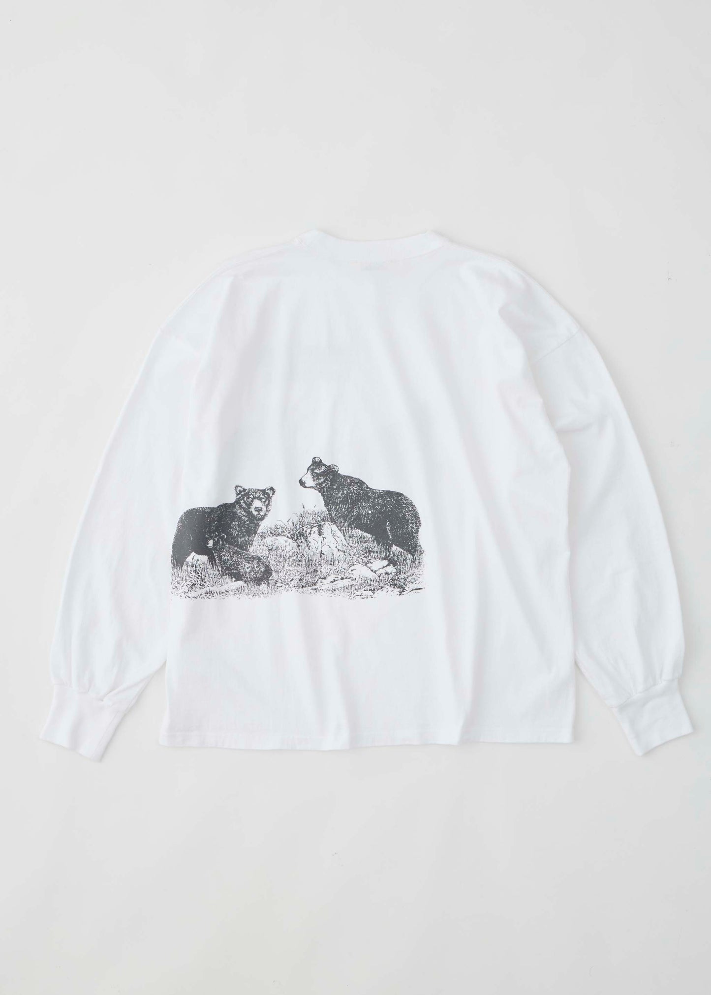【Oblada】BEAR LONG TEE