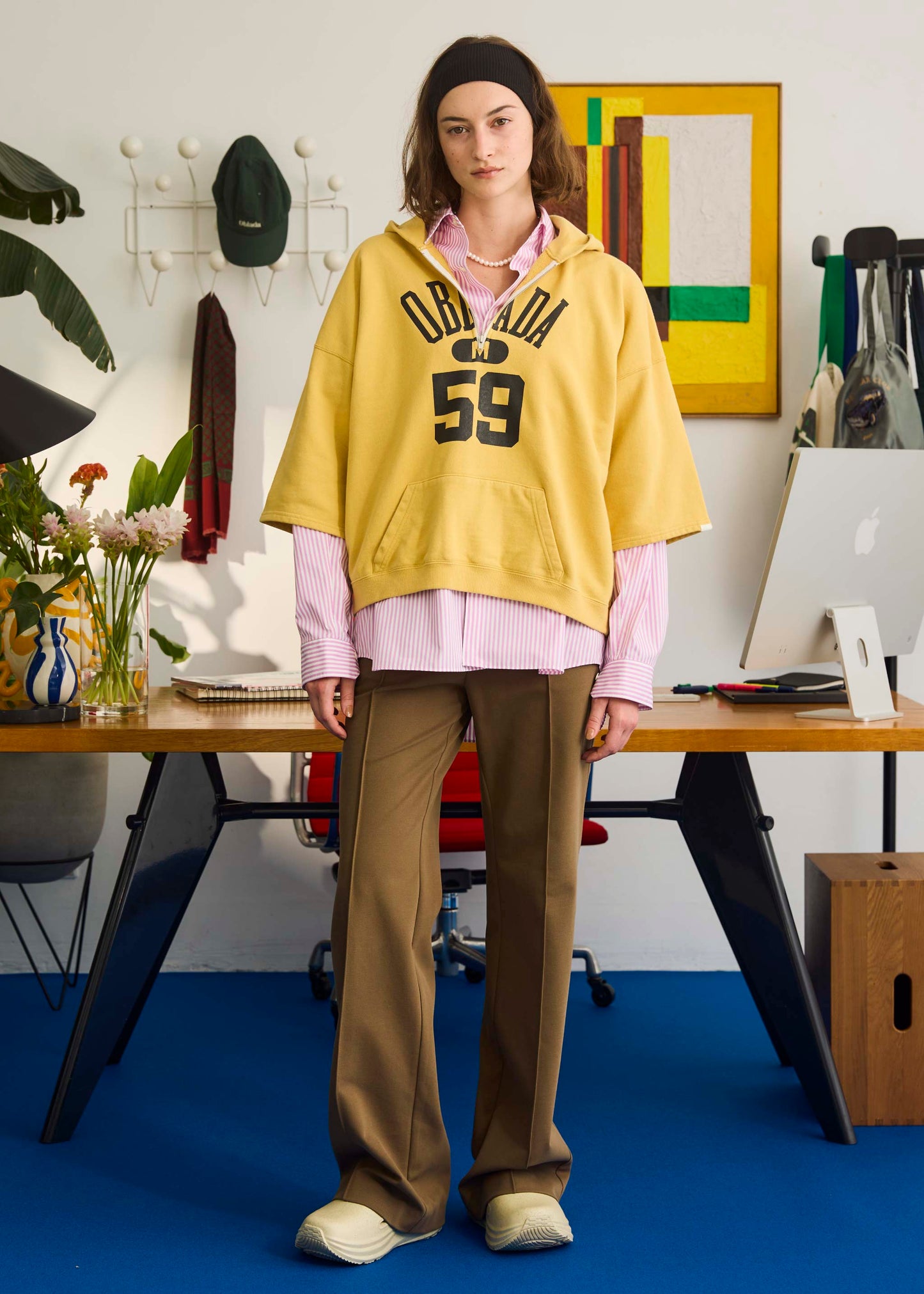 【ONLINE PREORDER】HALF ZIP HOODIE