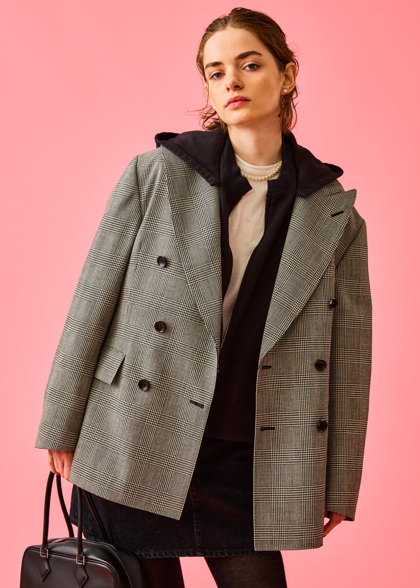 【Oblada】ANDREW CHECK JACKET