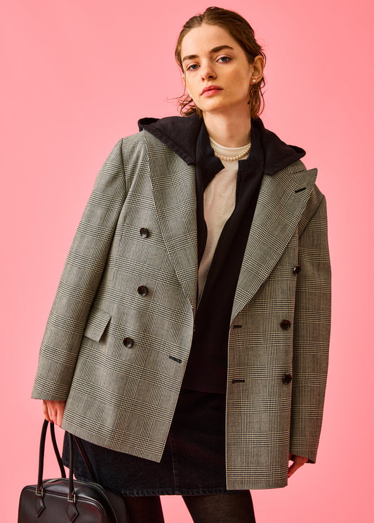 【Oblada】ANDREW CHECK JACKET