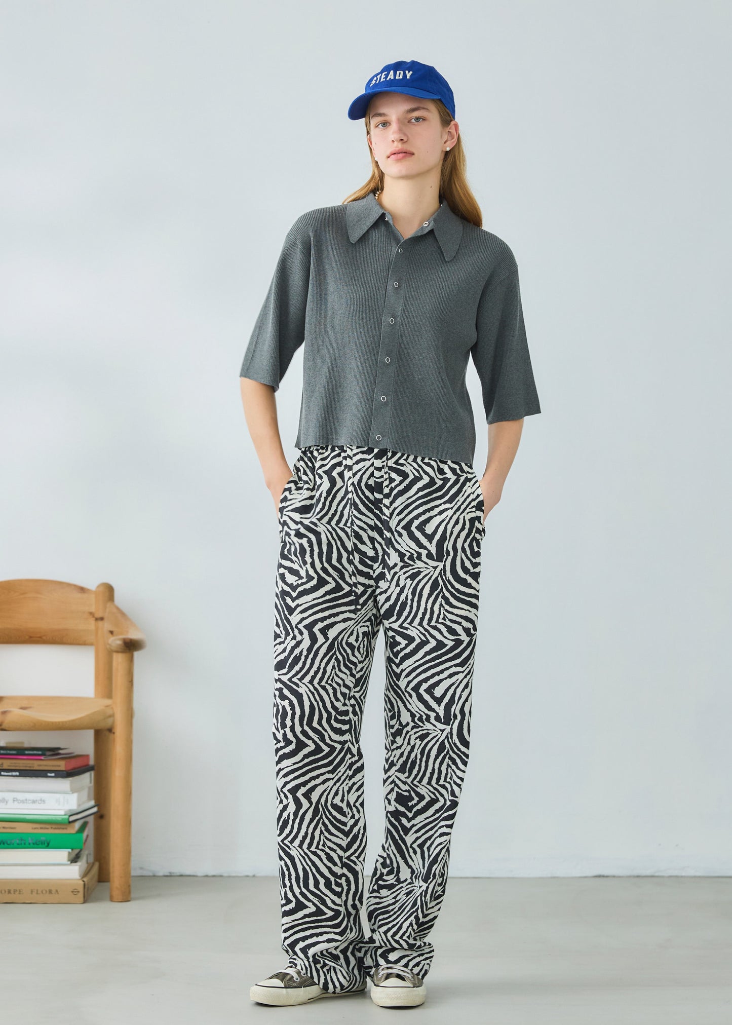 【Oblada】ZEBRA PANTS