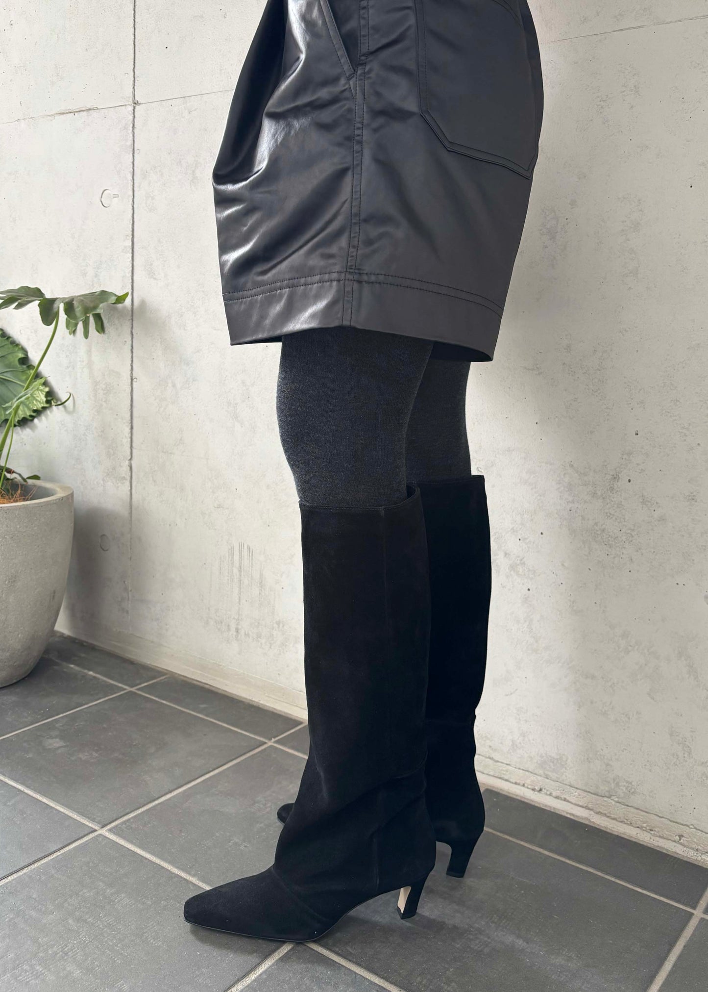 【Oblada】CYLINDER BOOTS