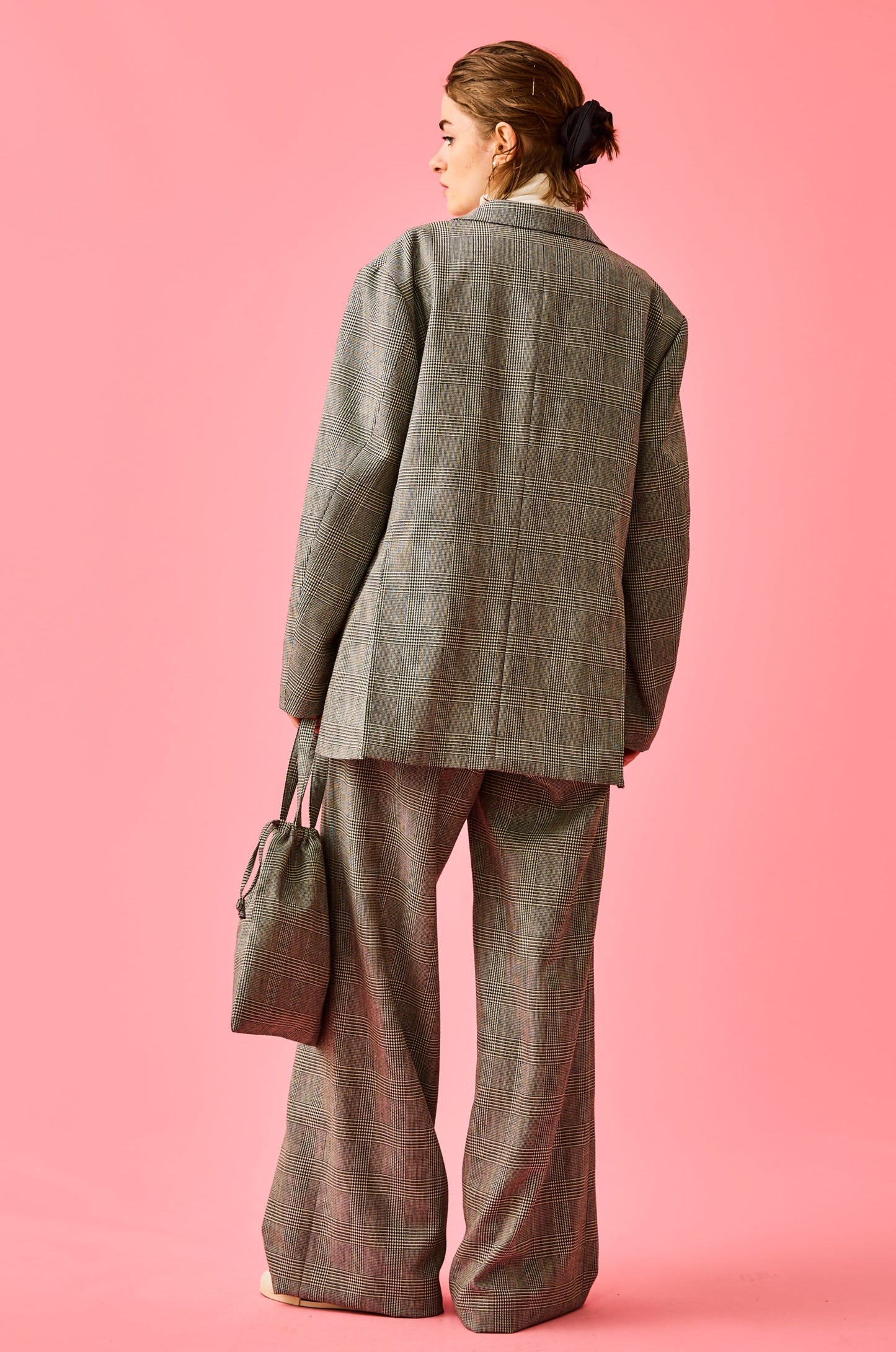 【Oblada】ANDREW CHECK JACKET