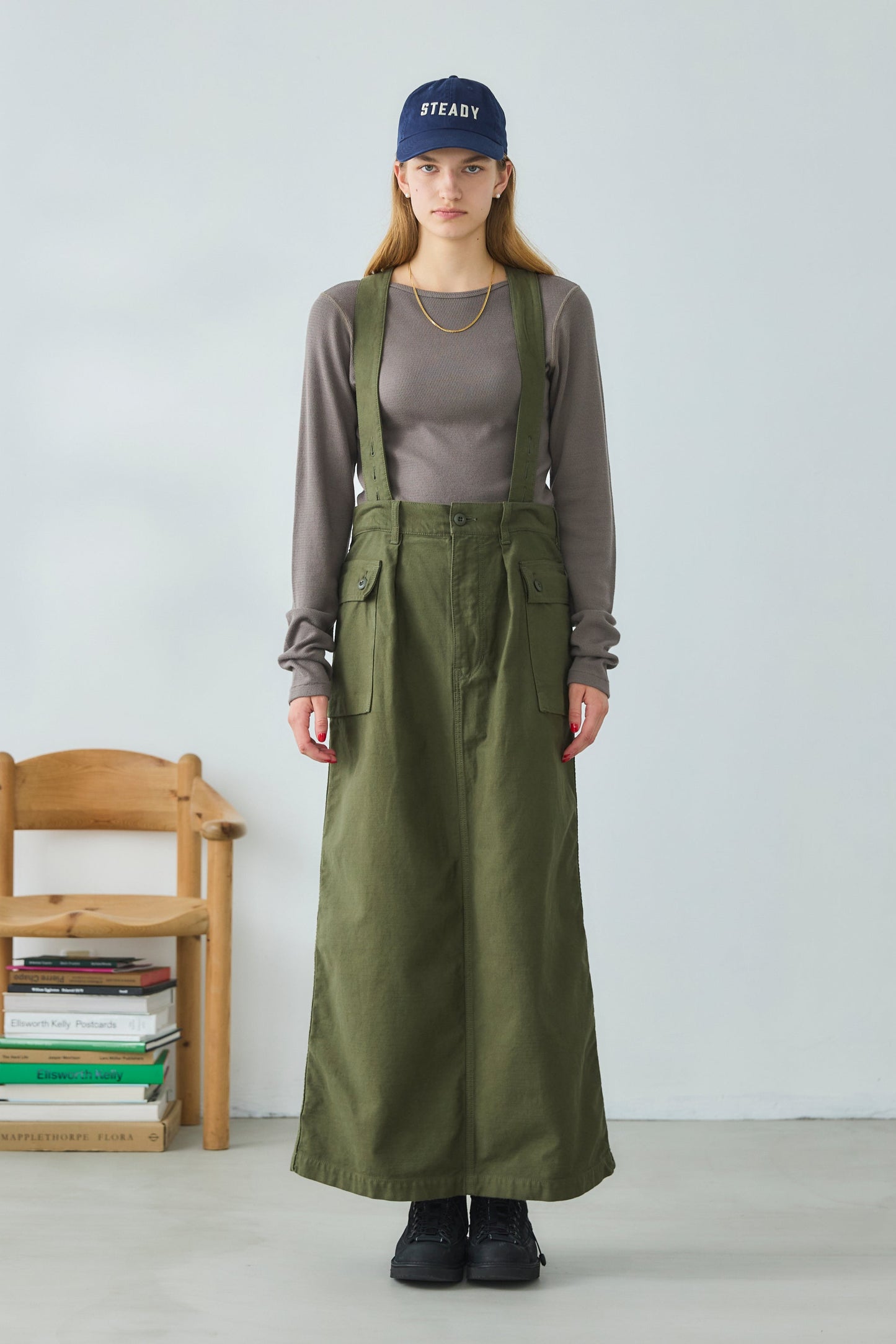 【Oblada】CARGO SKIRT