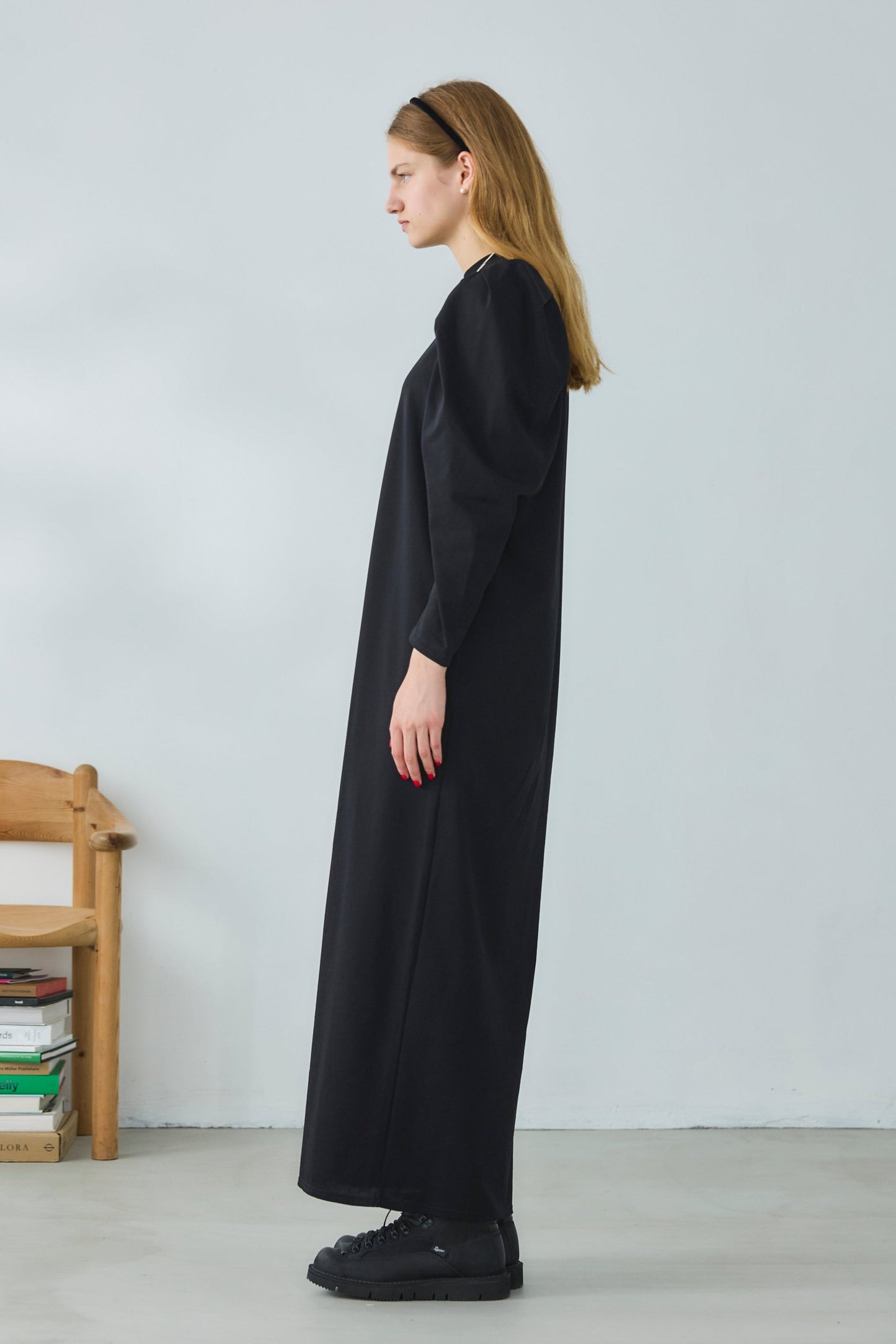 【Oblada】SHIRRING DRESS