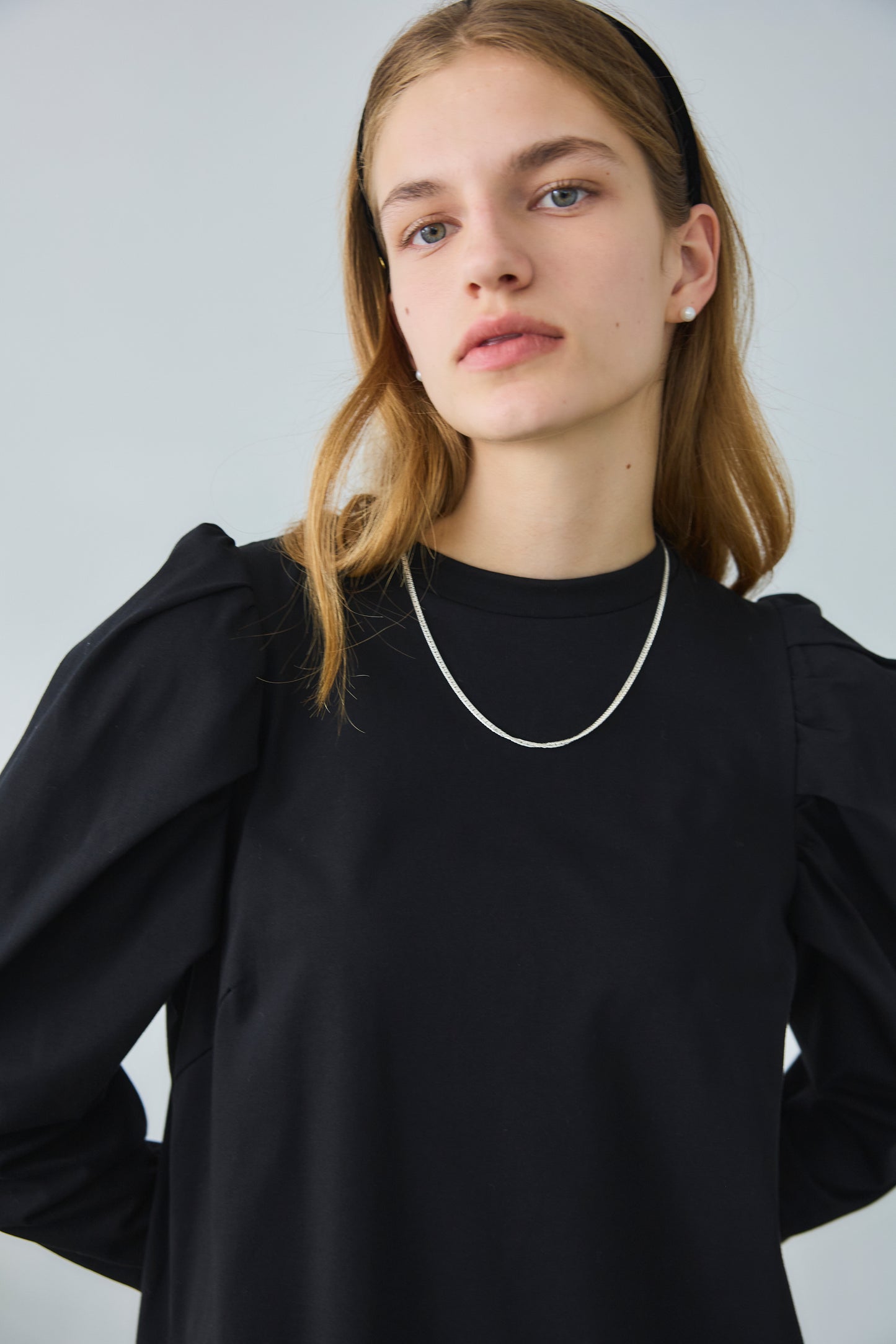 【Oblada】SHIRRING DRESS