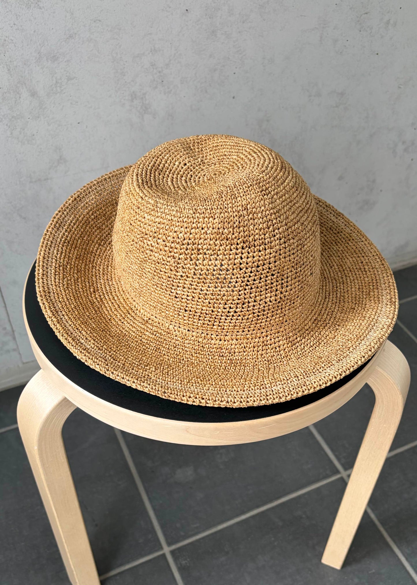 【COMESANDGOES】PAPER CROCHET HAT