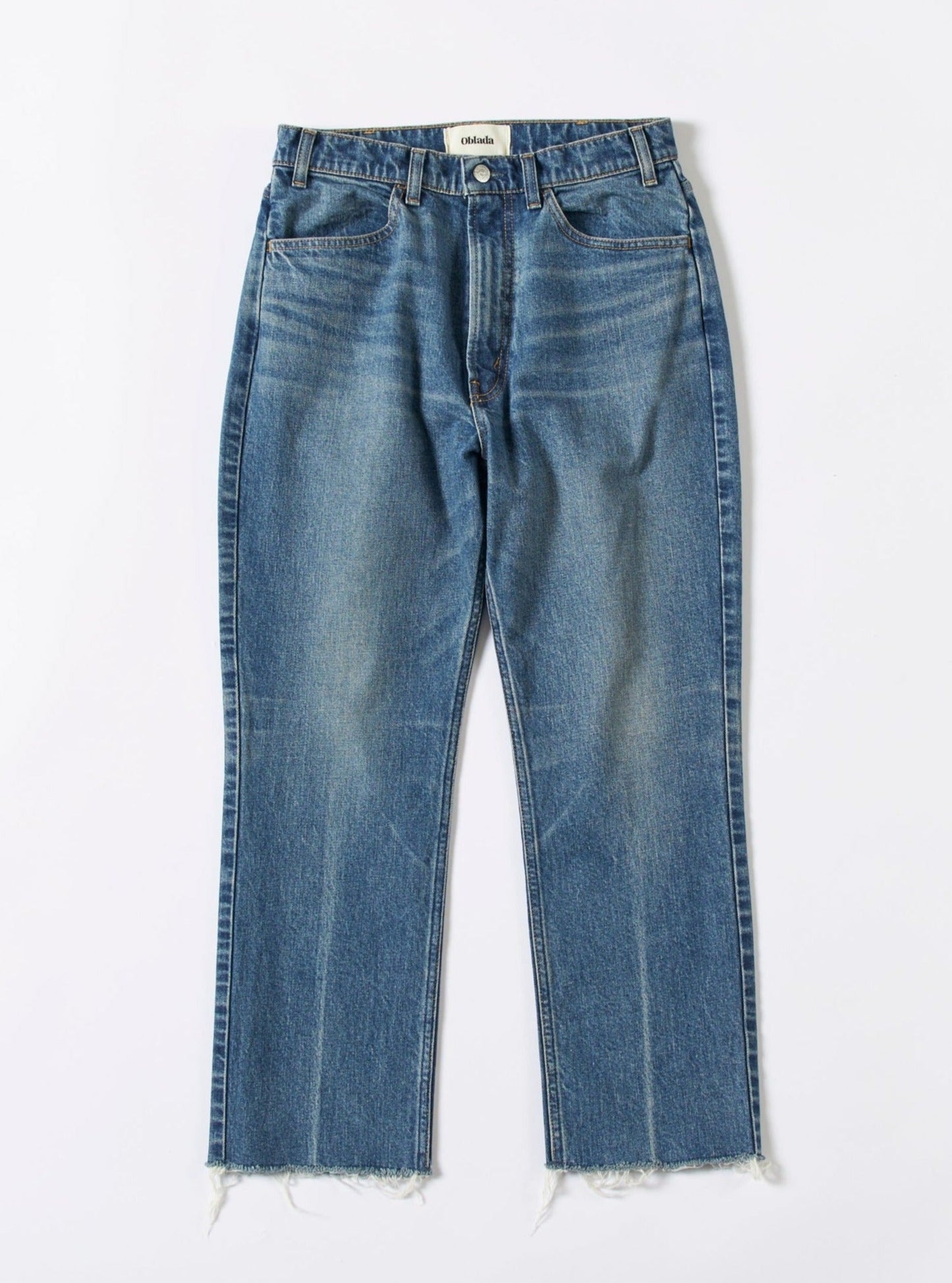 【Oblada】HIGH WAIST CUT OFF
