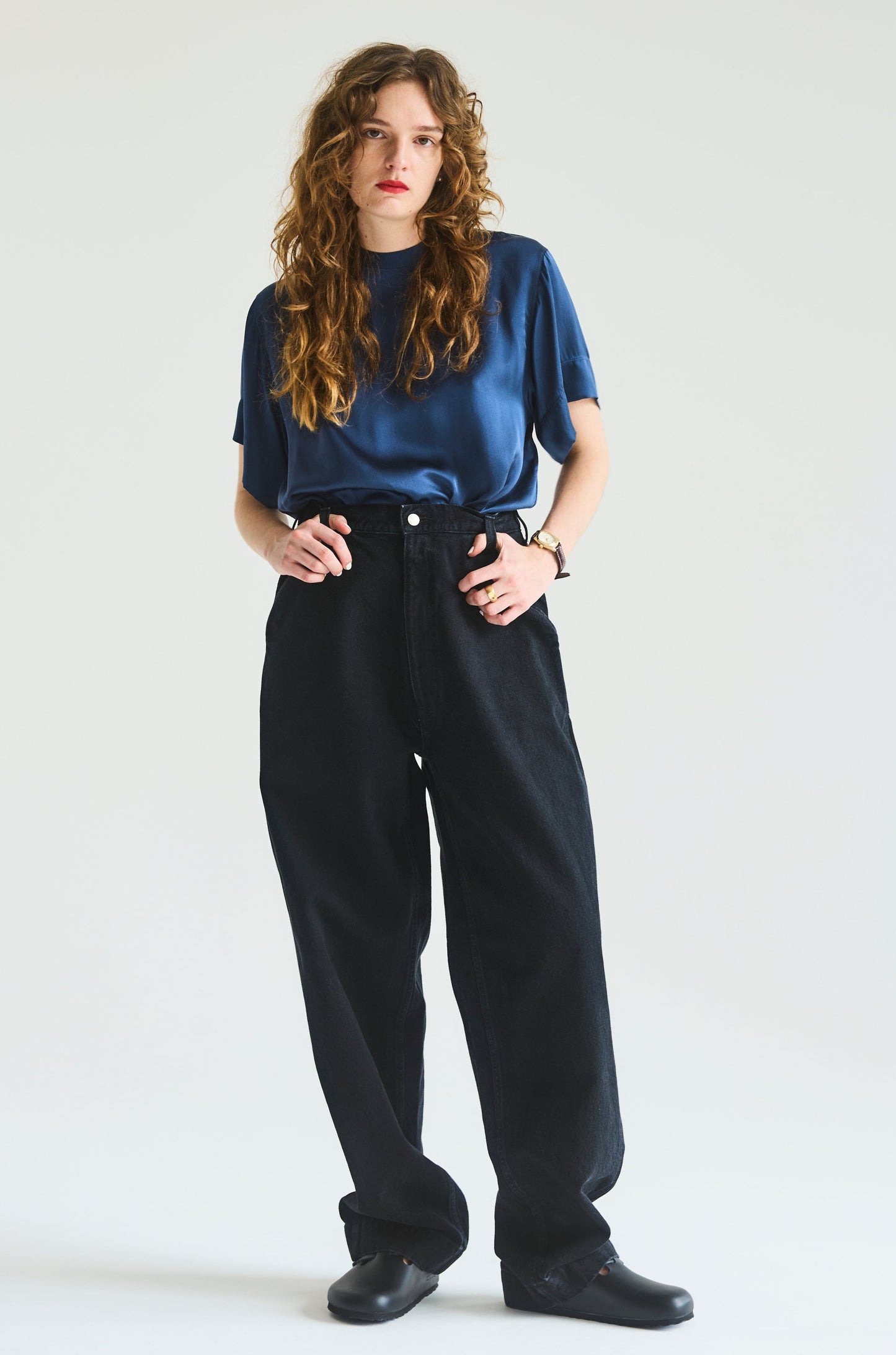 【Oblada】SKATER JEANS