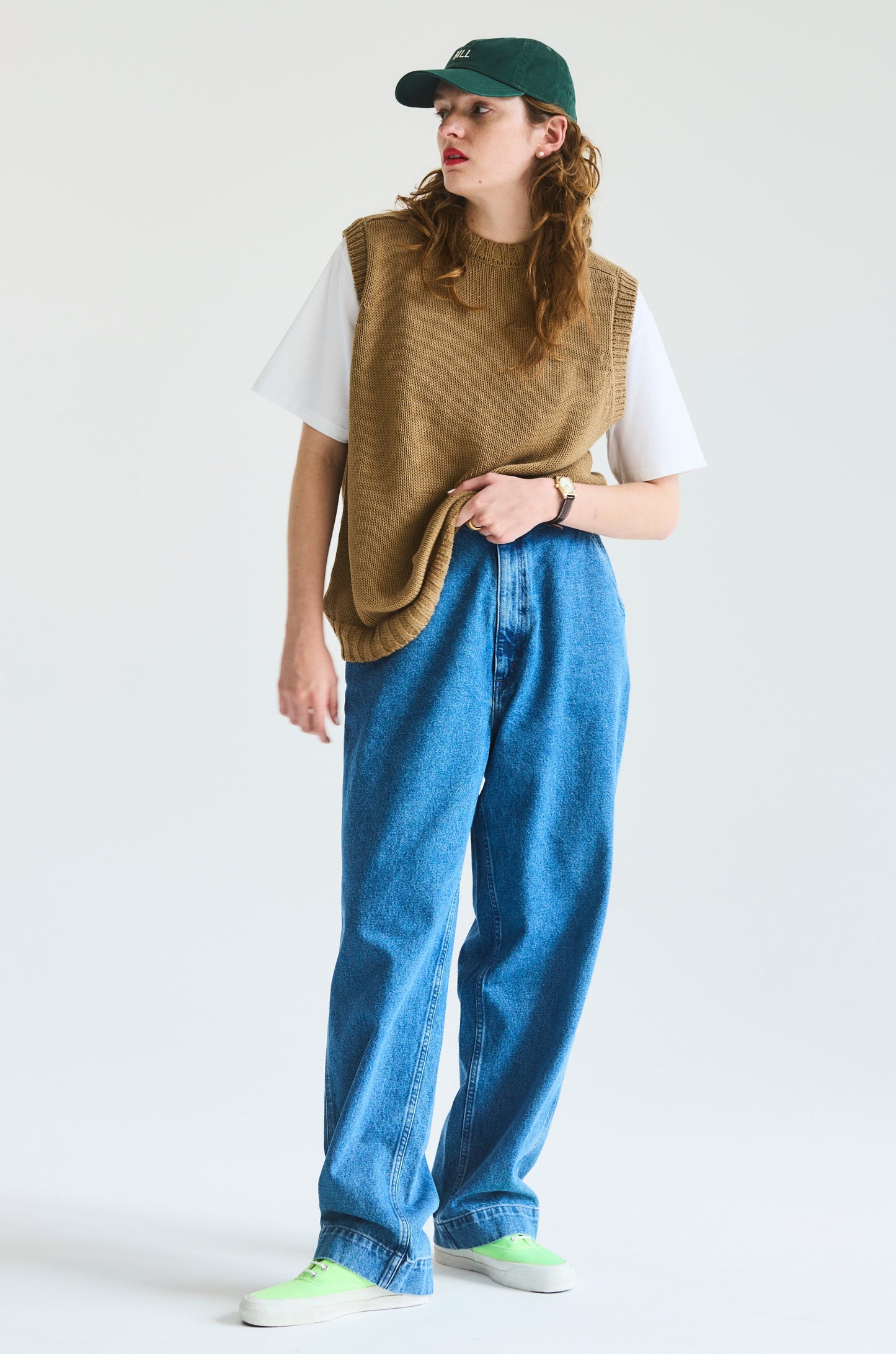 【Oblada】SKATER JEANS