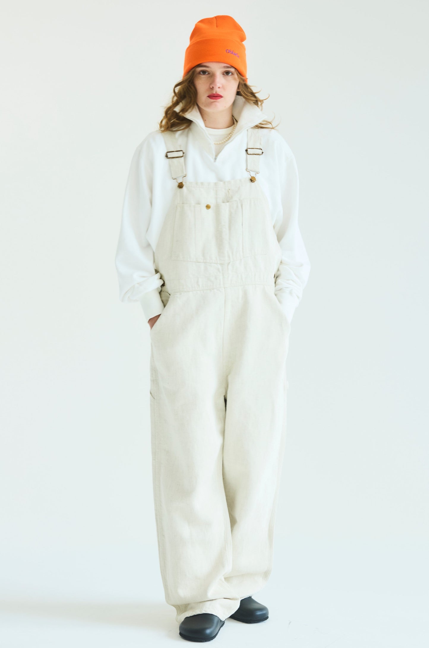【Oblada】UNIFORM HALF ZIP SWEAT
