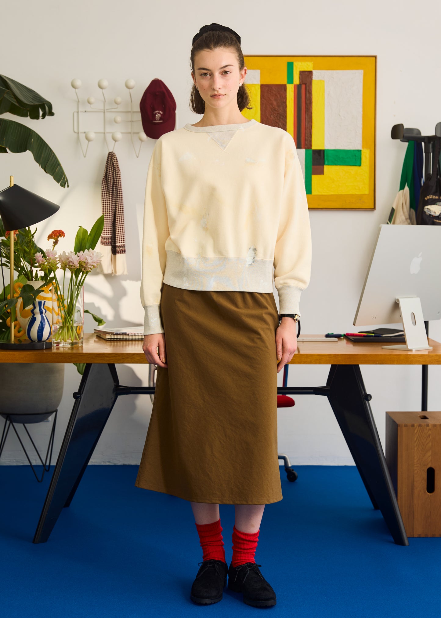 【ONLINE PREORDER】NYLON EASY SKIRT