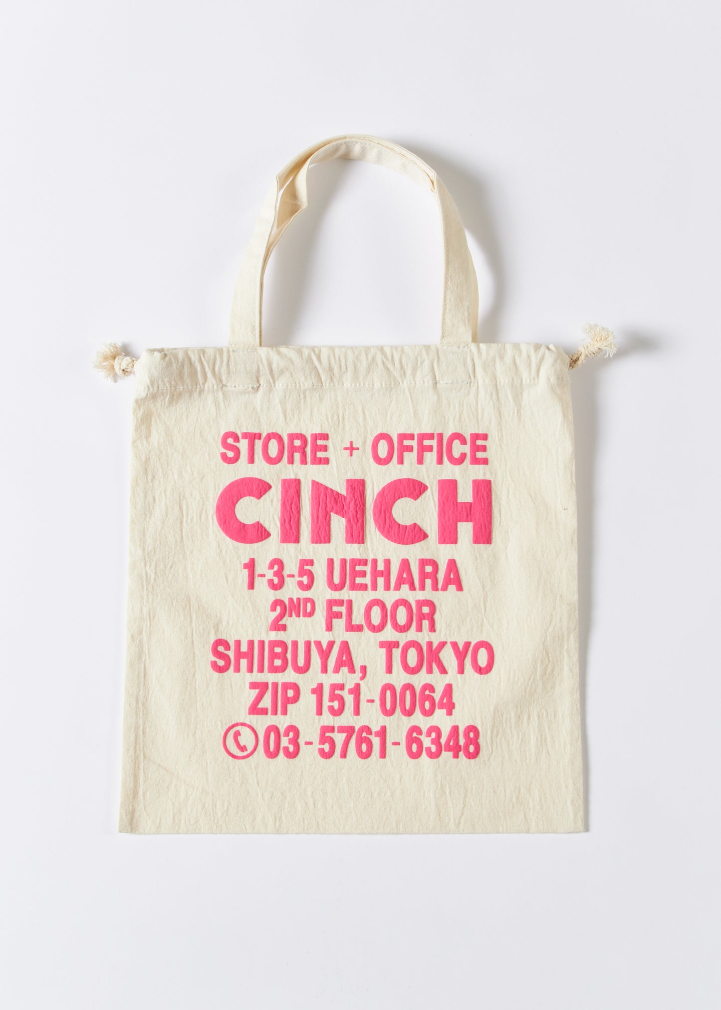 【CINCH】巾着BAG