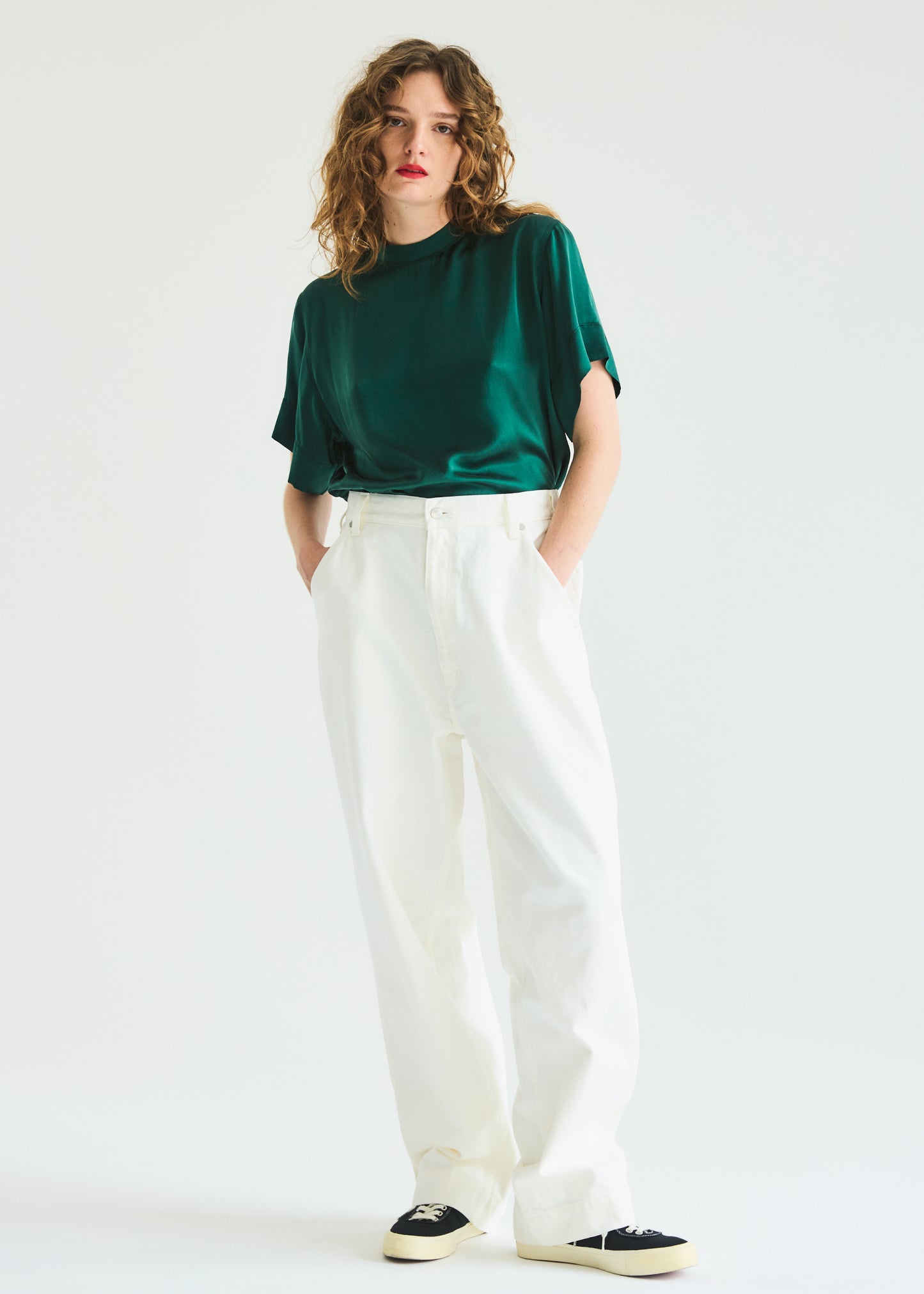 【Oblada】SKATER JEANS