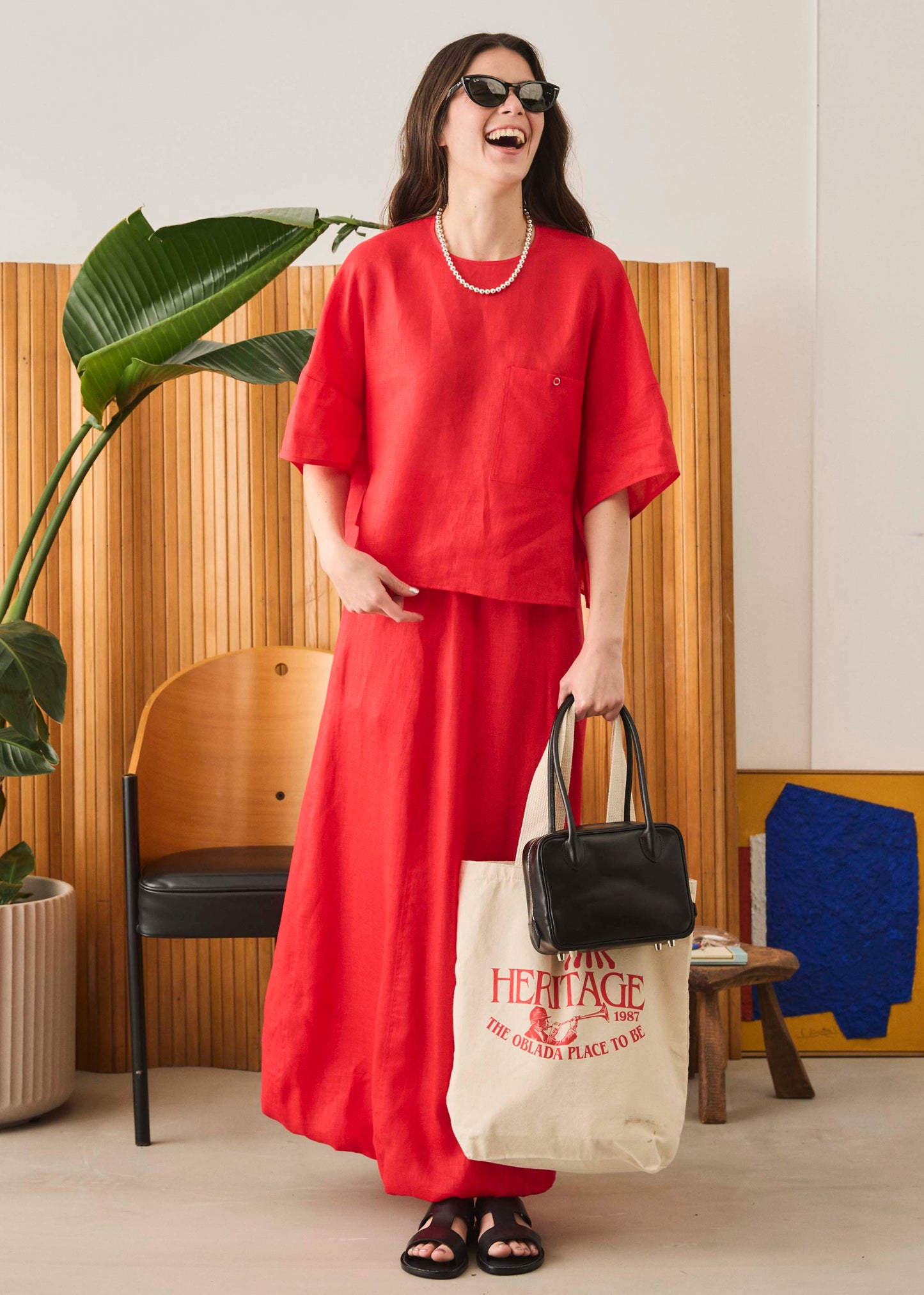 【Oblada】HERITAGE TOTE