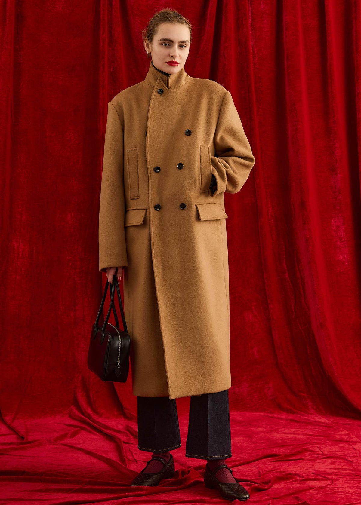 【Oblada】CHARLES COAT CAMEL