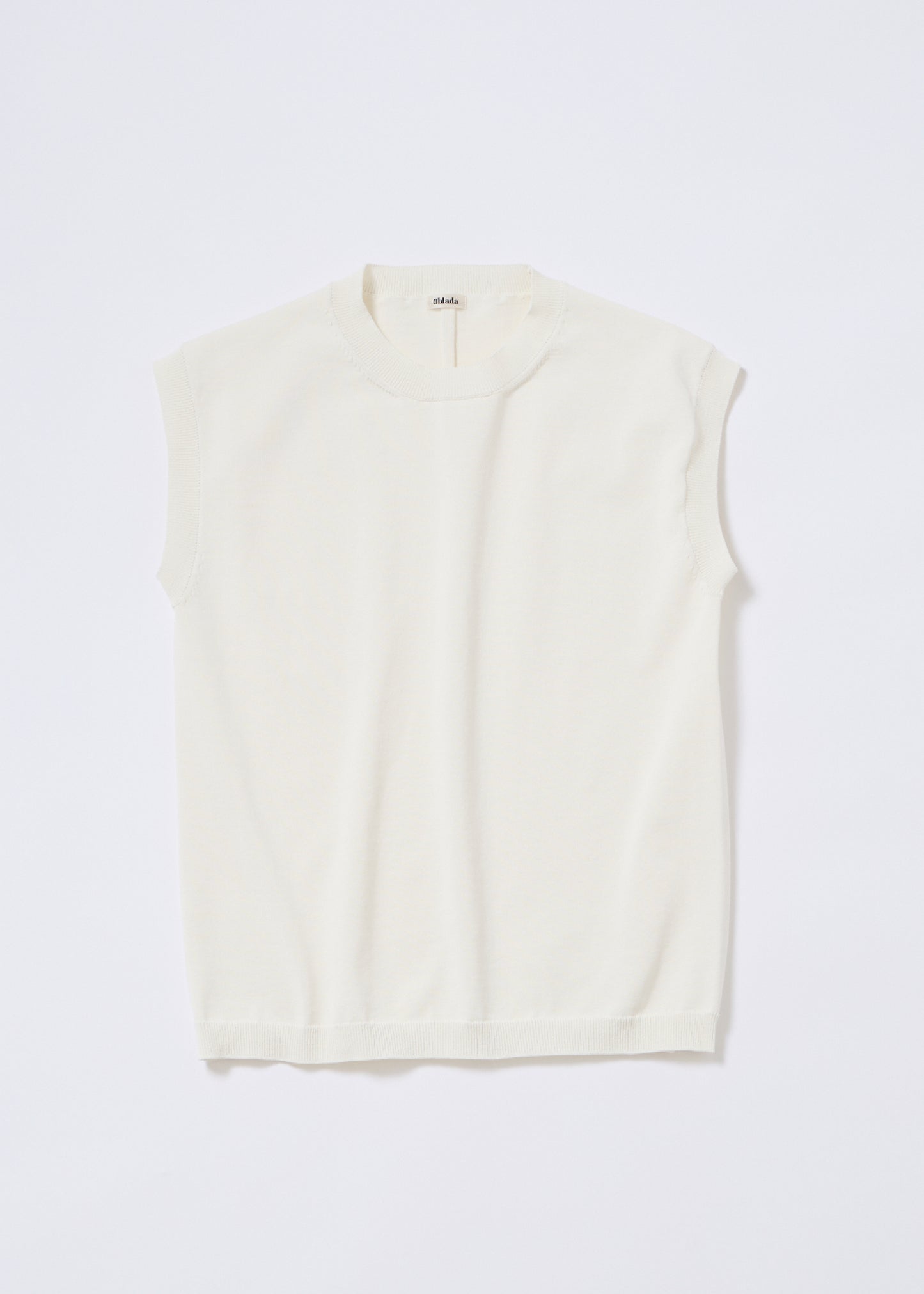[Oblada] SUMMER SLEEVE LESS KNIT 
