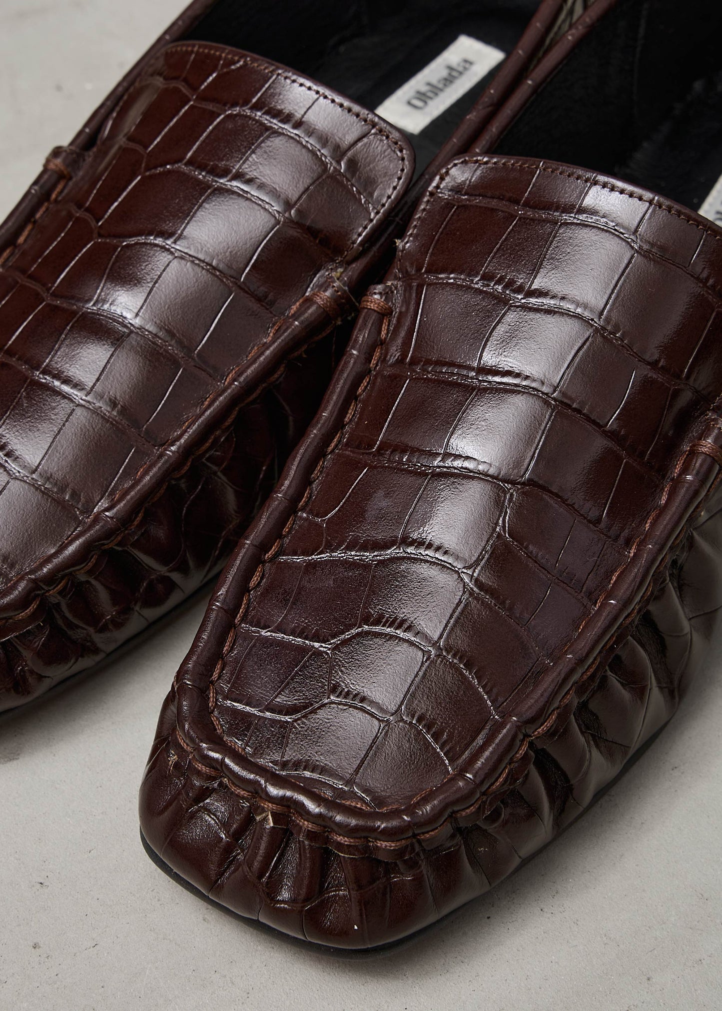 【ONLINE PREORDER】OBLADA LOAFERS（EMBOSS CALF LEATHER）