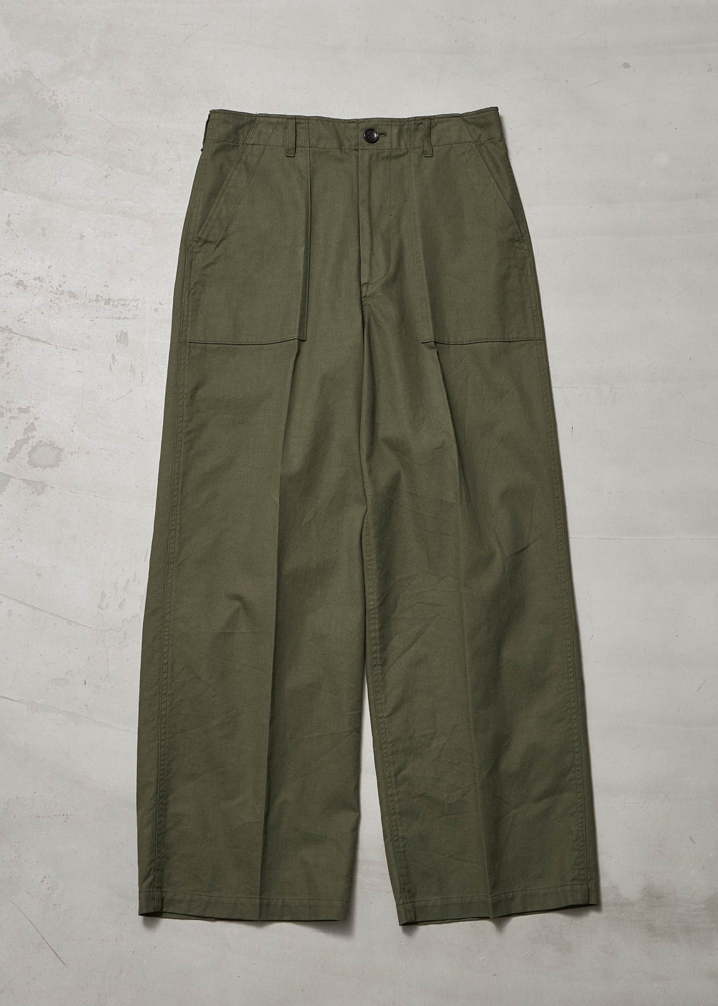 【ONLINE PREORDER】WIDE FATIGUE PANTS