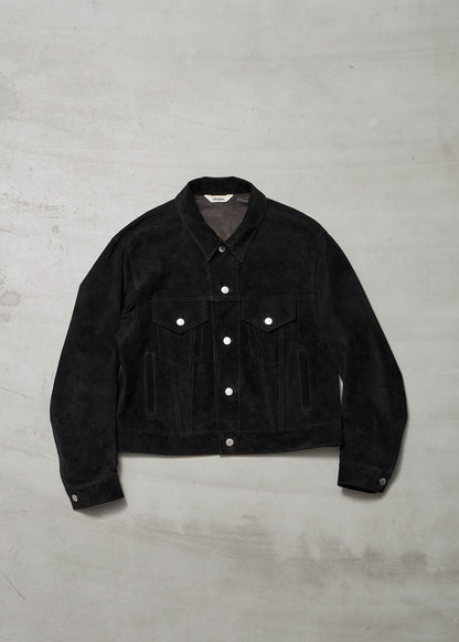 【ONLINE PREORDER】SUEDE TRUCKER JACKET