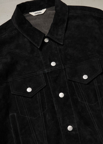 【ONLINE PREORDER】SUEDE TRUCKER JACKET