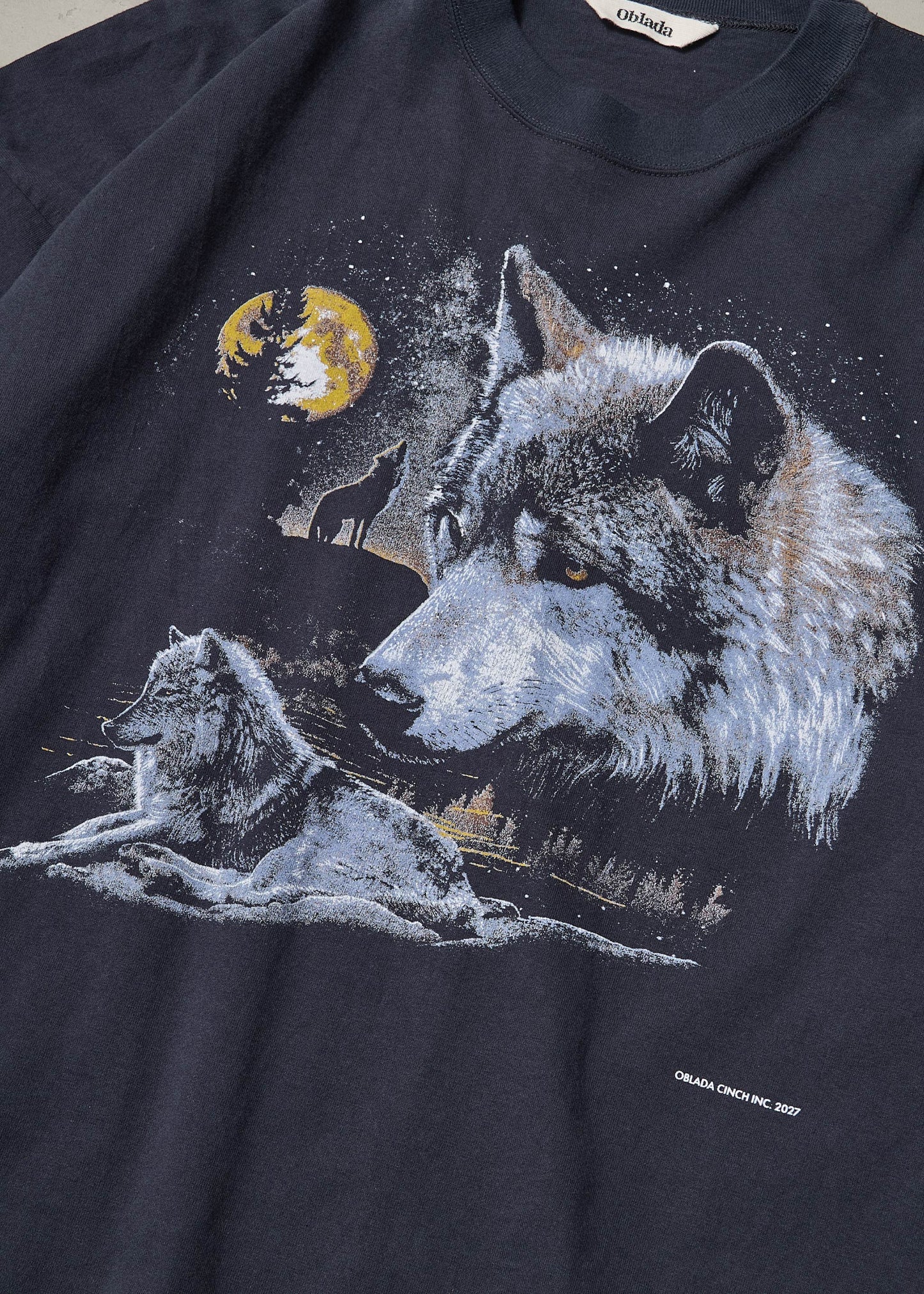 【ONLINE PREORDER】WOLF PRINT LONG TEE
