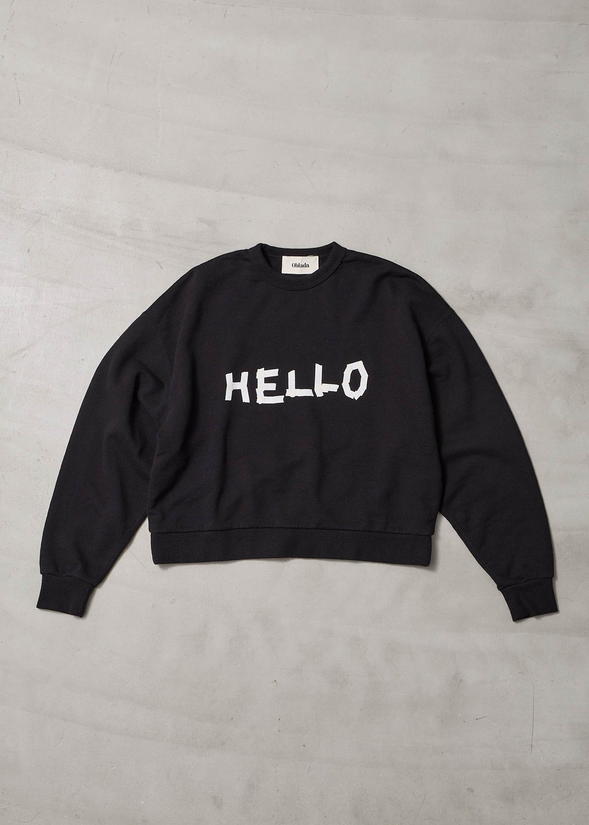 【ONLINE PREORDER】TAPE PRINT SWEAT