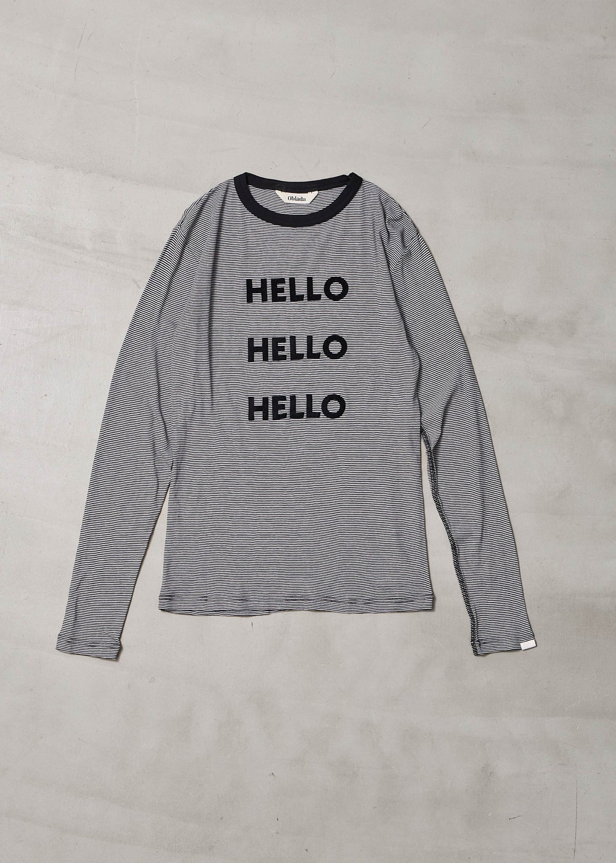 【ONLINE PREORDER】SHEER HELLO LONG TEE