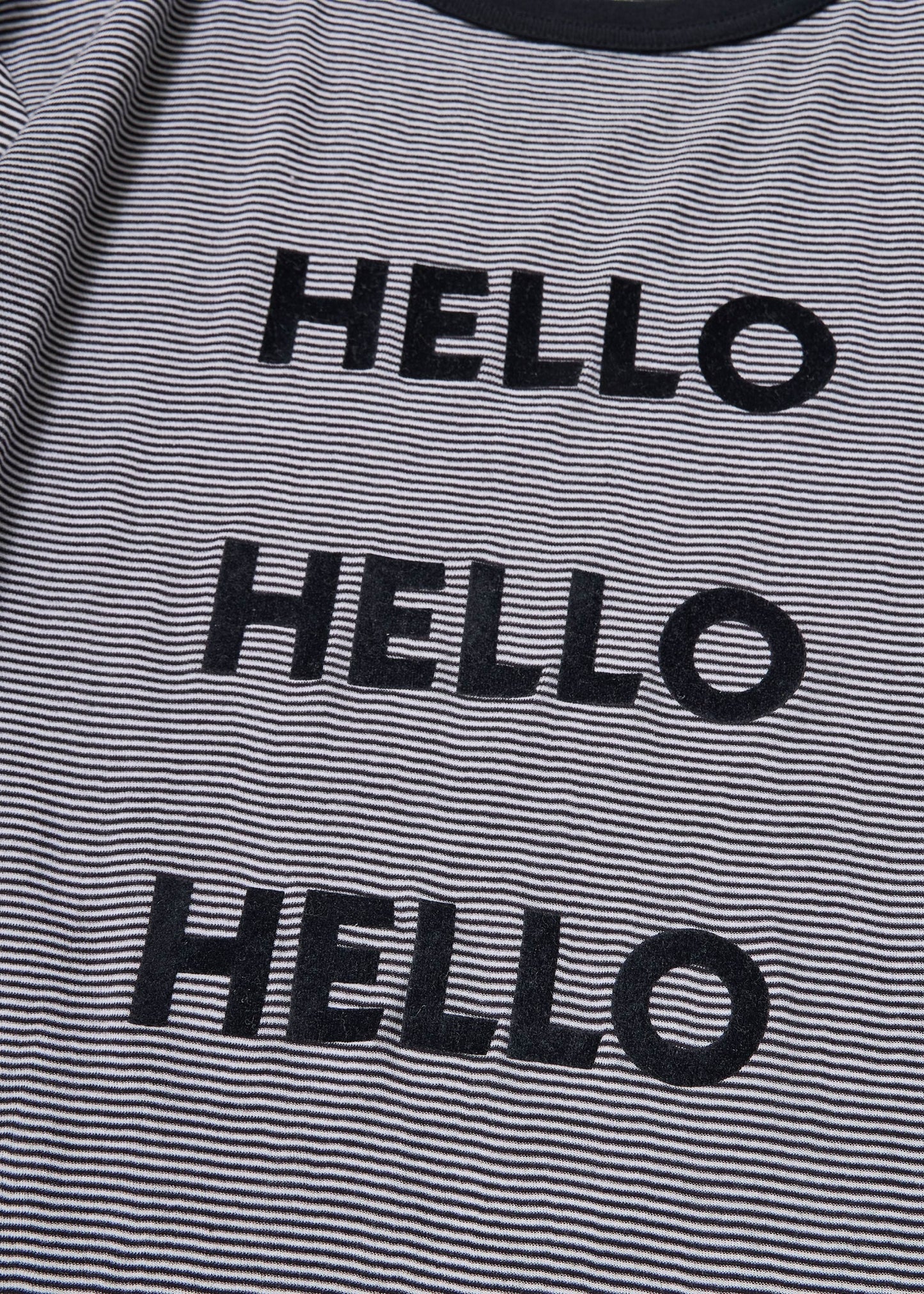 【ONLINE PREORDER】SHEER HELLO LONG TEE