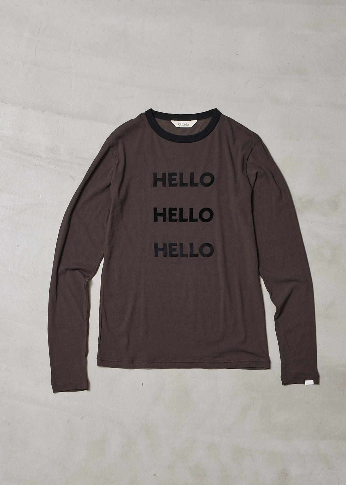 【ONLINE PREORDER】SHEER HELLO LONG TEE