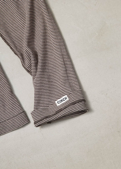 【ONLINE PREORDER】SHEER BORDER L/S TEE