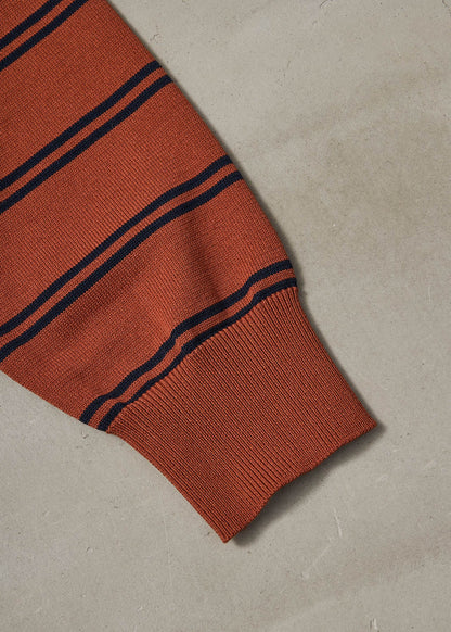 【ONLINE PREORDER】BORDER POLO KNIT