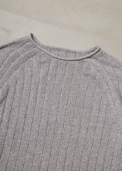 【ONLINE PREORDER】LINEN WIDE RIB KNIT